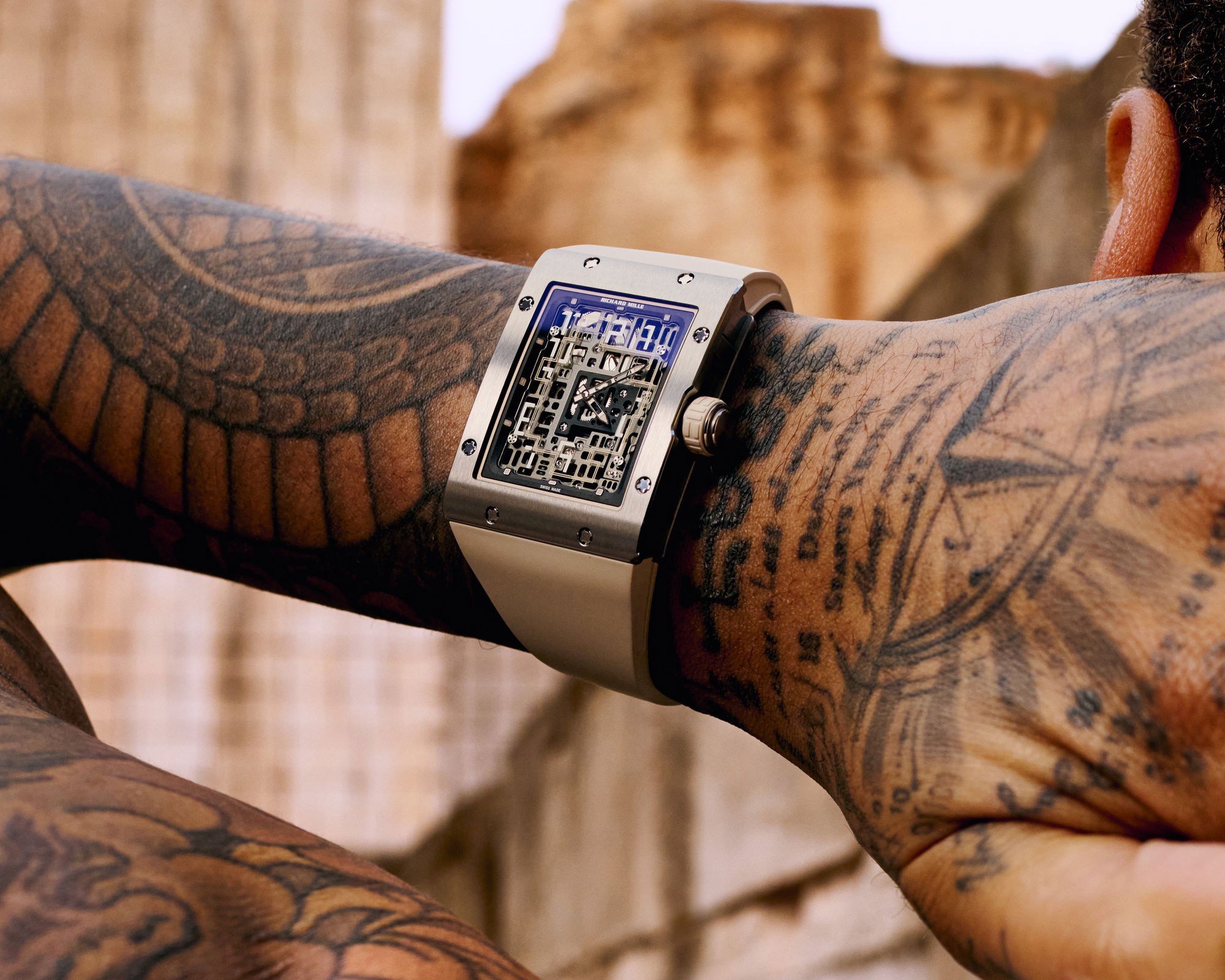 IMG_9085 Richard Mille RM 16-02 Automatic Extraflat Titanium rm-16-02 Replica 2