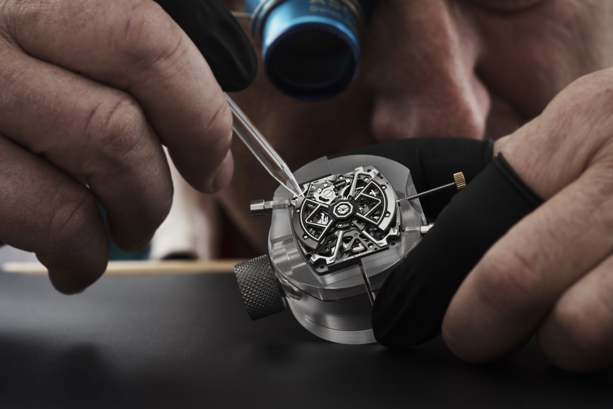 IMG_9085 Richard Mille RM 35-03 Automatic Winding Rafael Nadal Blue Quartz TPT rm-35-03 Replica 2