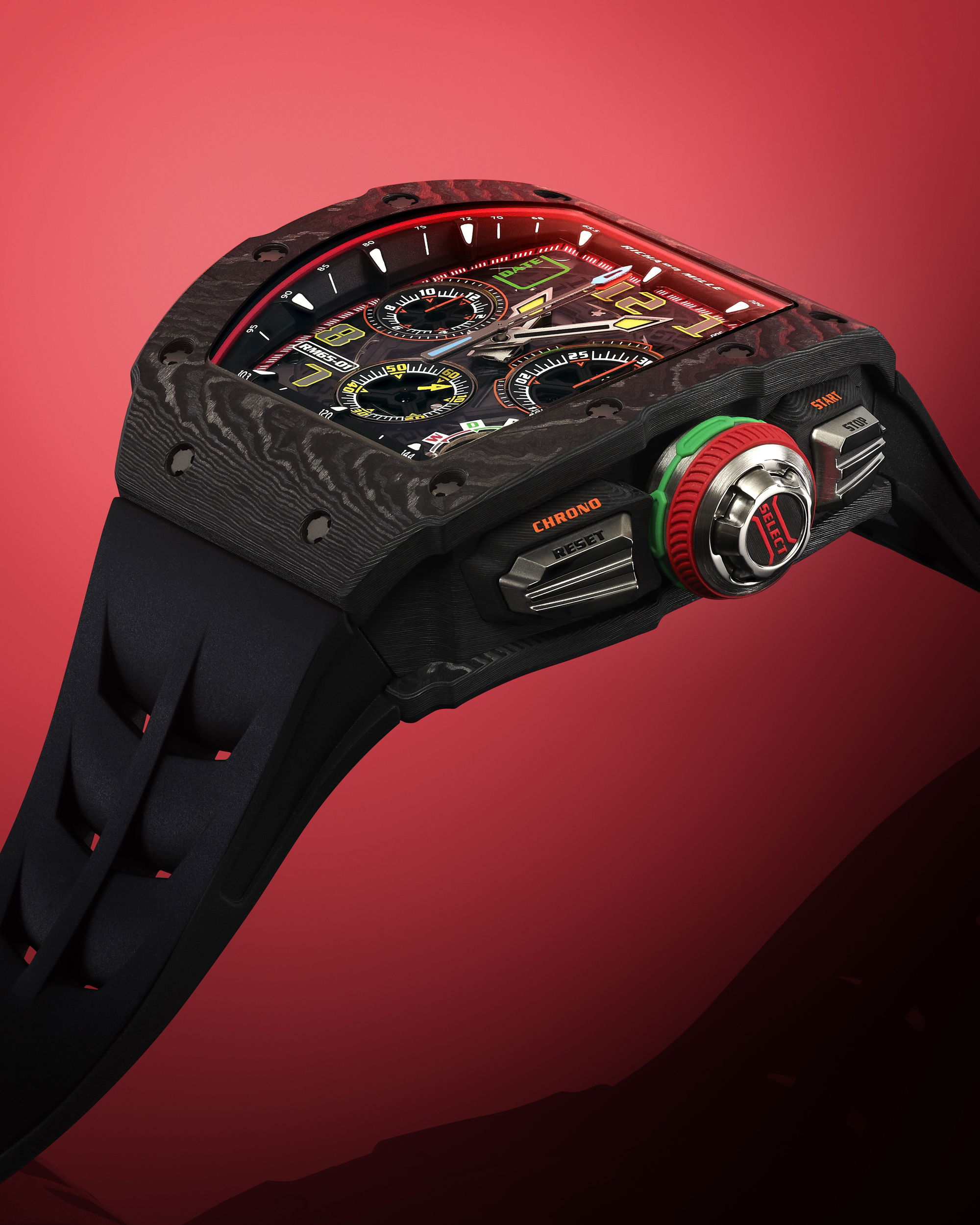 IMG_9085 Richard Mille RM 65-01 Automatic Split-Seconds Chronograph Carbon TPT? rm-65-01 Replica 2