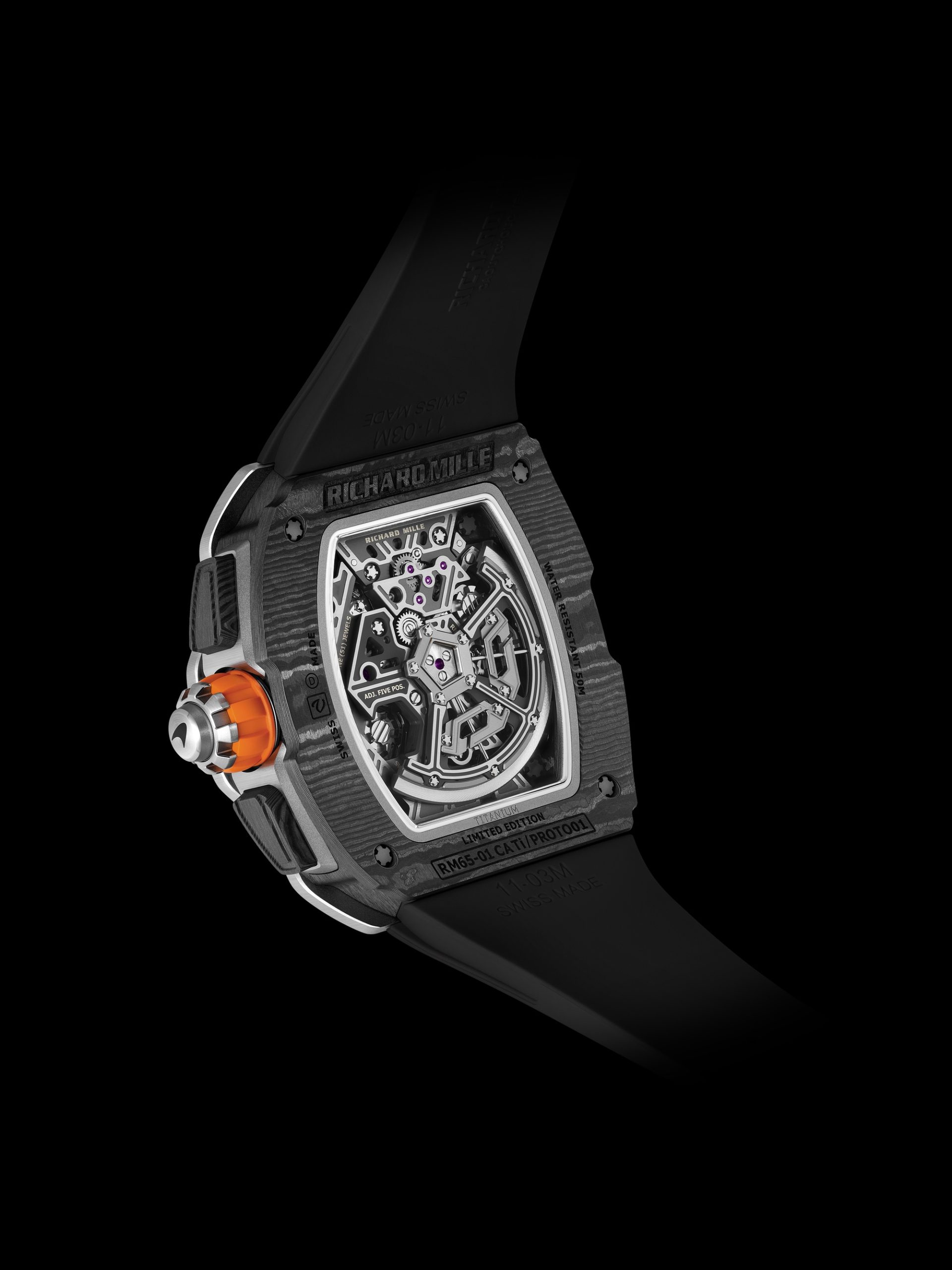 Richard Mille RM 65-01 Automatic Split-Seconds Chronograph McLaren W1 rm-65-01 Replica 2