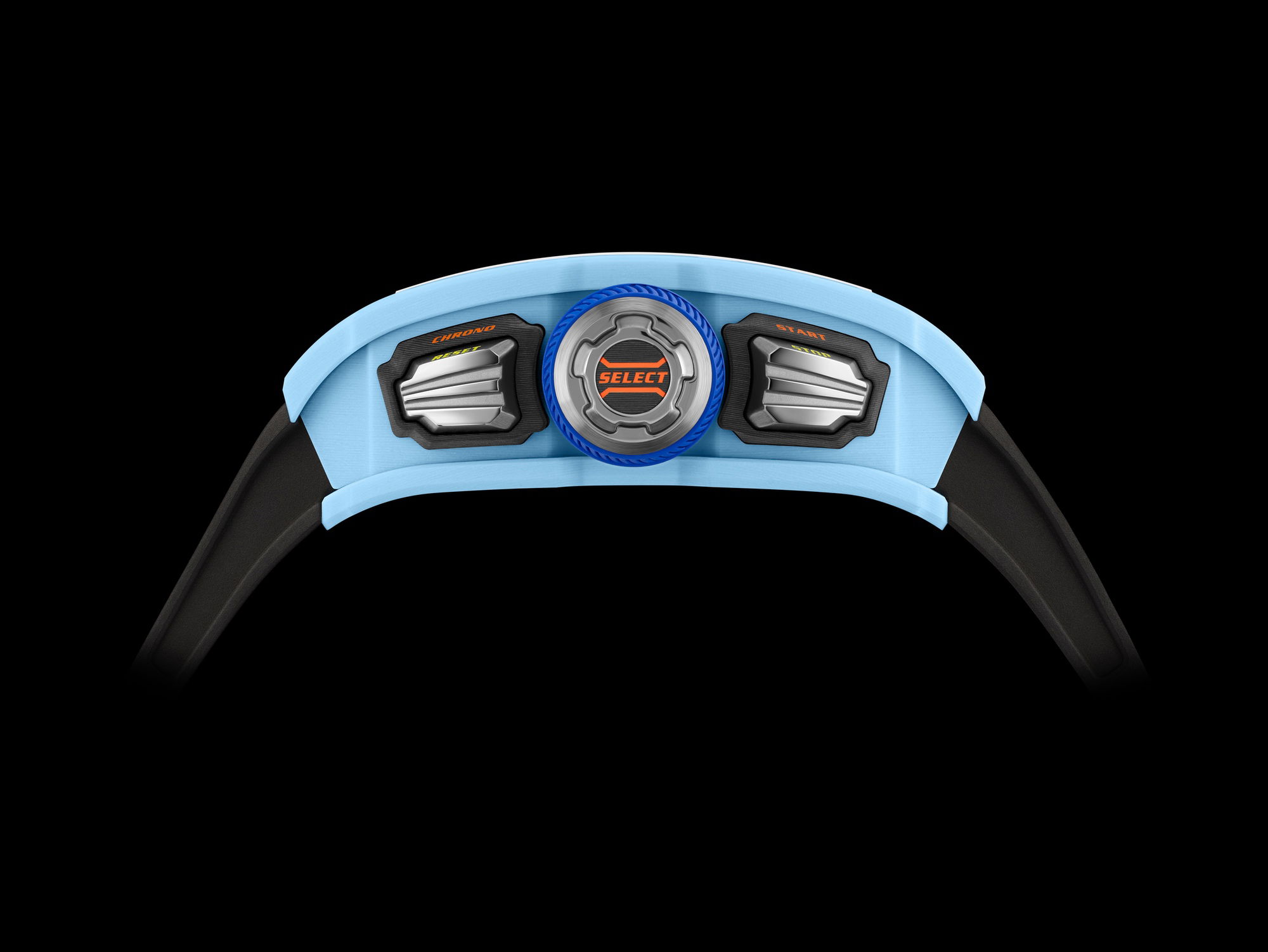 Richard Mille RM 65-01 Automatic Split-Seconds Chronograph Pastek Blue Quartz TPT? rm-65-01 Replica 2