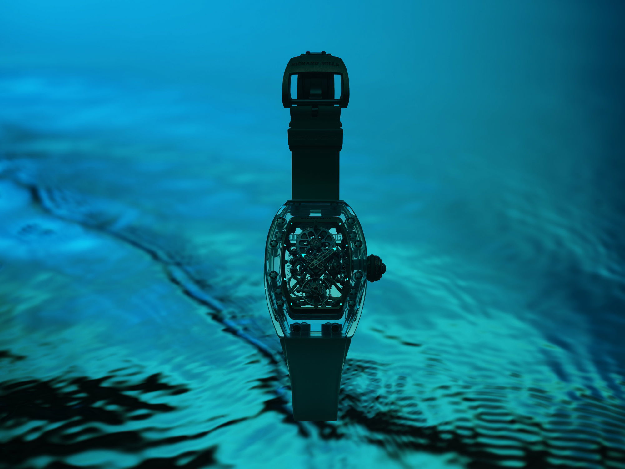 IMG_9085 Richard Mille RM 75-01 Flying Tourbillon Sapphire rm-75-01 Replica 2