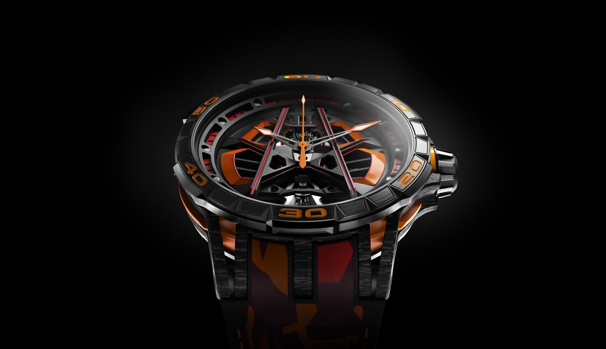 Roger Dubuis Excalibur Spider Huracan Sterrato MB RDDBEX1033 Replica 2