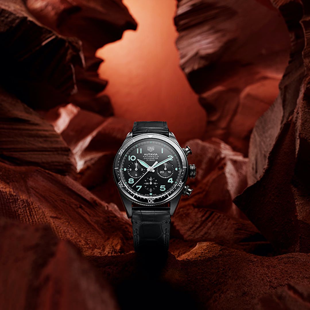 TAG Heuer Autavia Chronometer Flyback 60th Anniversary CBE511C.FC8280 Replica 2