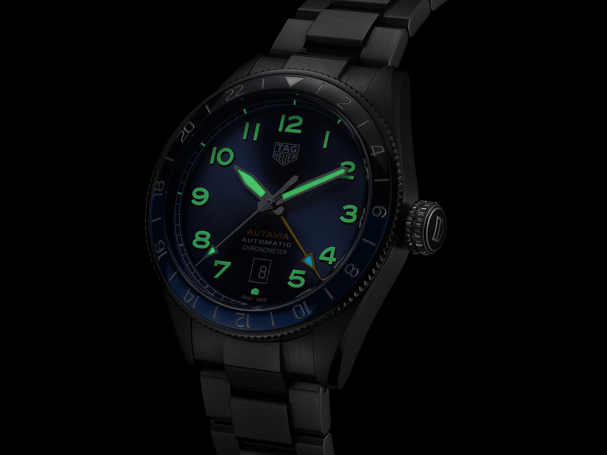 IMG_9085 TAG Heuer Autavia COSC GMT 60th Anniversary WBE511A.BA0650 Replica 2