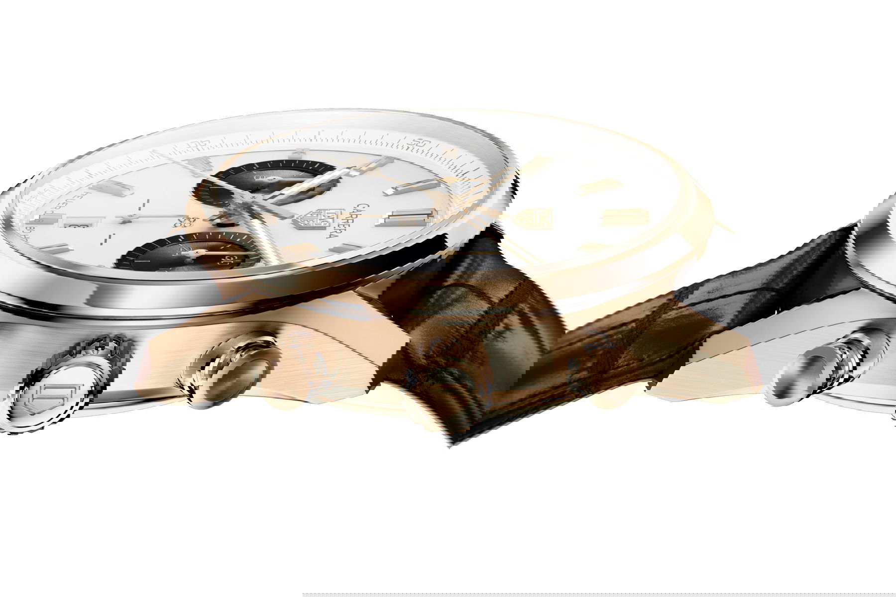 TAG Heuer Carrera Chronograph Jack Heuer Birthday Gold Limited Edition CBN2041.FC8306 Replica 2