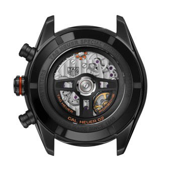 IMG_9085 TAG Heuer Carrera Chronograph X Porsche Orange Racing CBN2A1M.FC6526 Replica 2