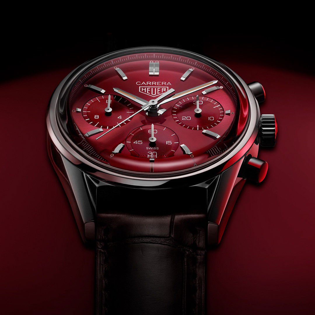 IMG_9085 TAG Heuer Carrera Red Dial Limited Edition CBK221G.FC6479 Replica 2