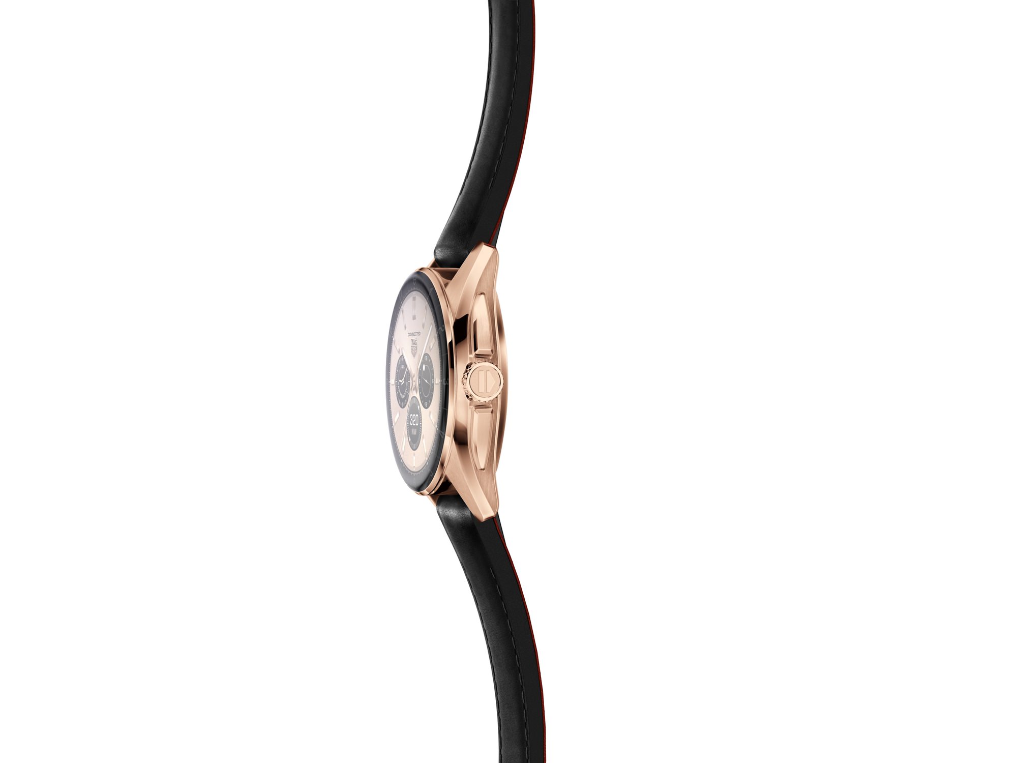 IMG_9085 TAG Heuer Connected Golden Bright Edition SBR8011.BC6652 Replica 2