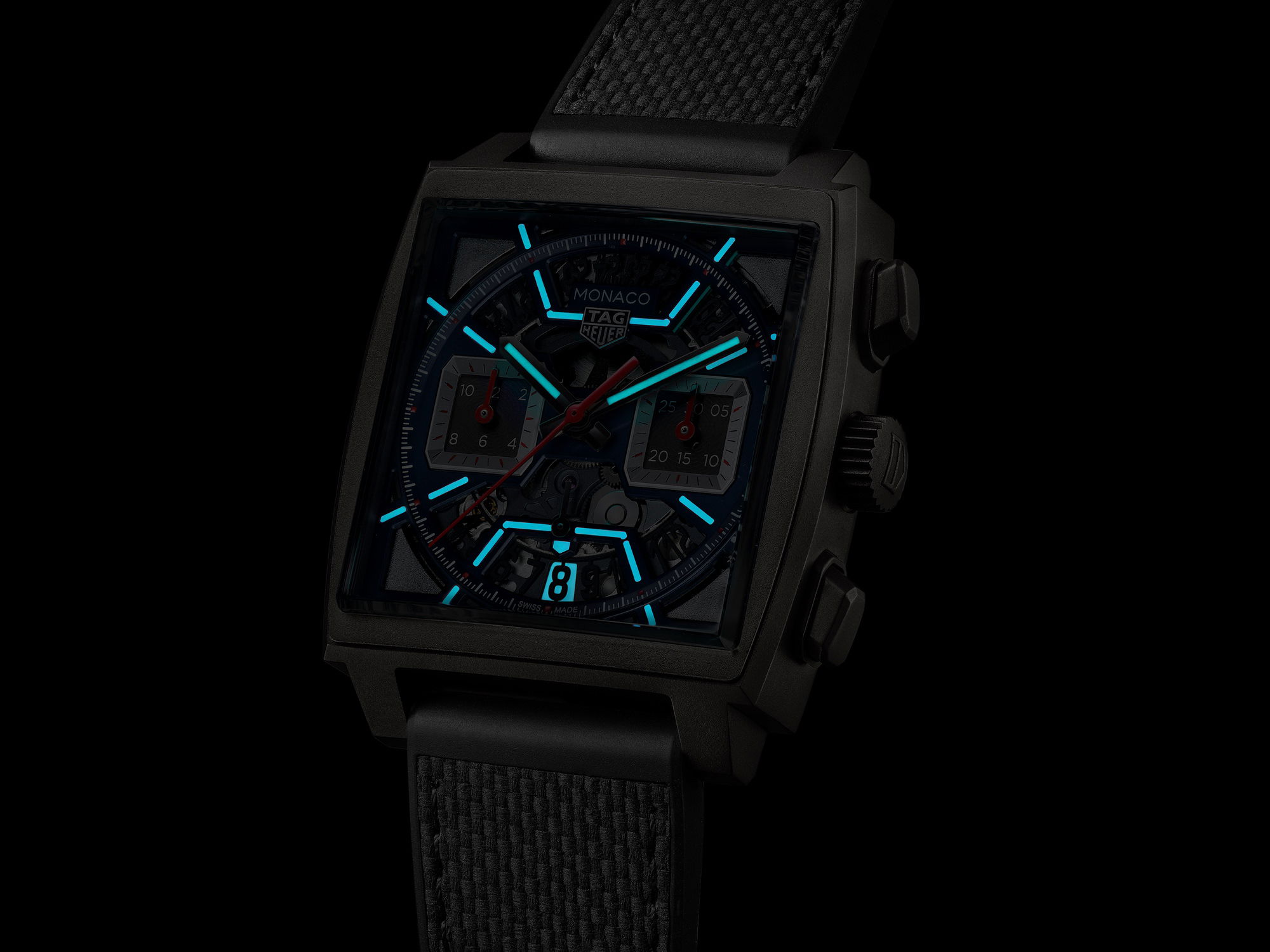 TAG Heuer Monaco Chronograph Skeleton CBL2184.FT6236 Replica 2