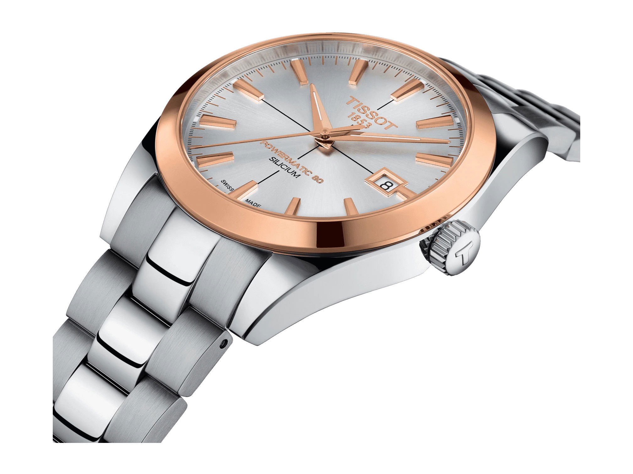 IMG_9085 Tissot Gentleman Powermatic 80 Silicium Solid 18K Gold bezel T927.407.41.031.00 Replica 2