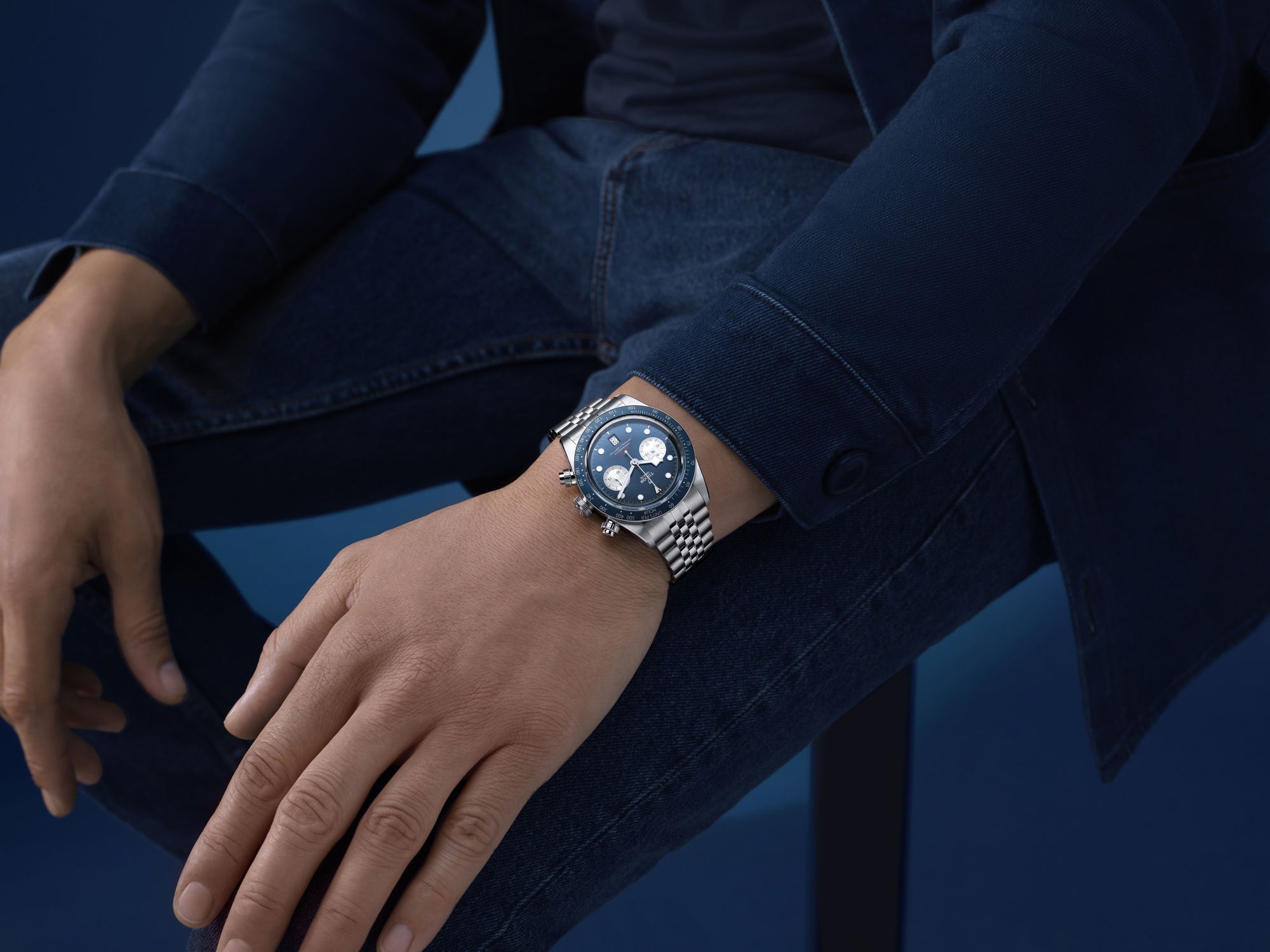 IMG_9085 TUDOR Black Bay Chrono ?Blue M79360b-0002 Replica 2