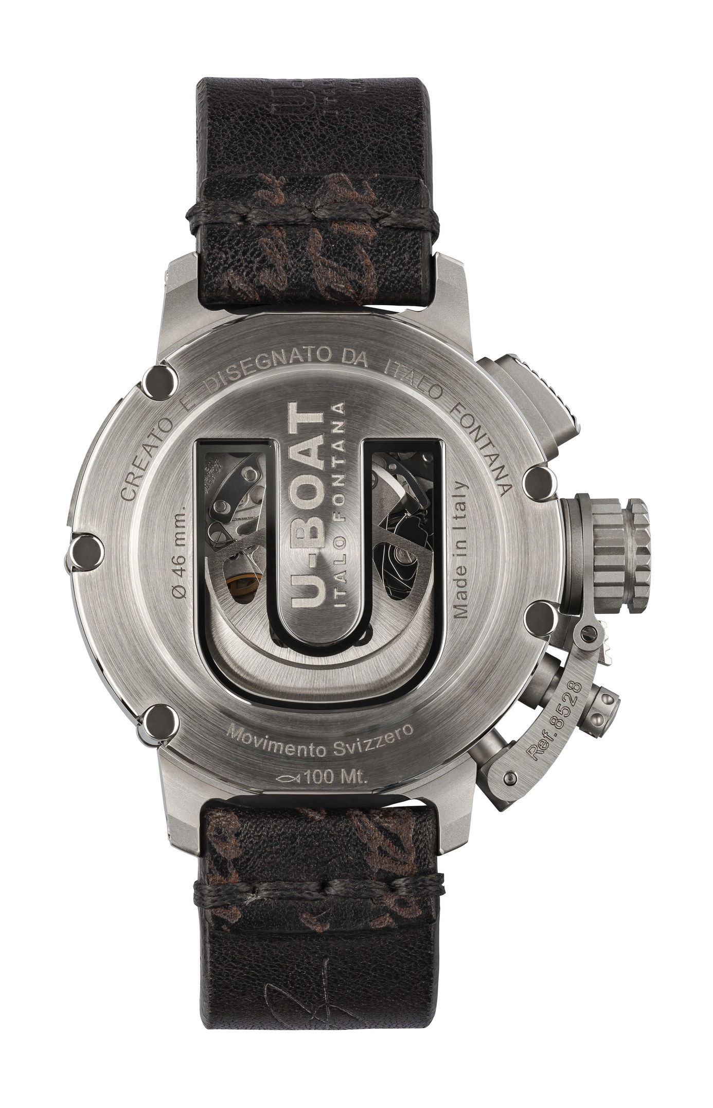 IMG_9085 U-Boat Chimera 46 Sapphire Green Chrono SS 8528 Replica 2