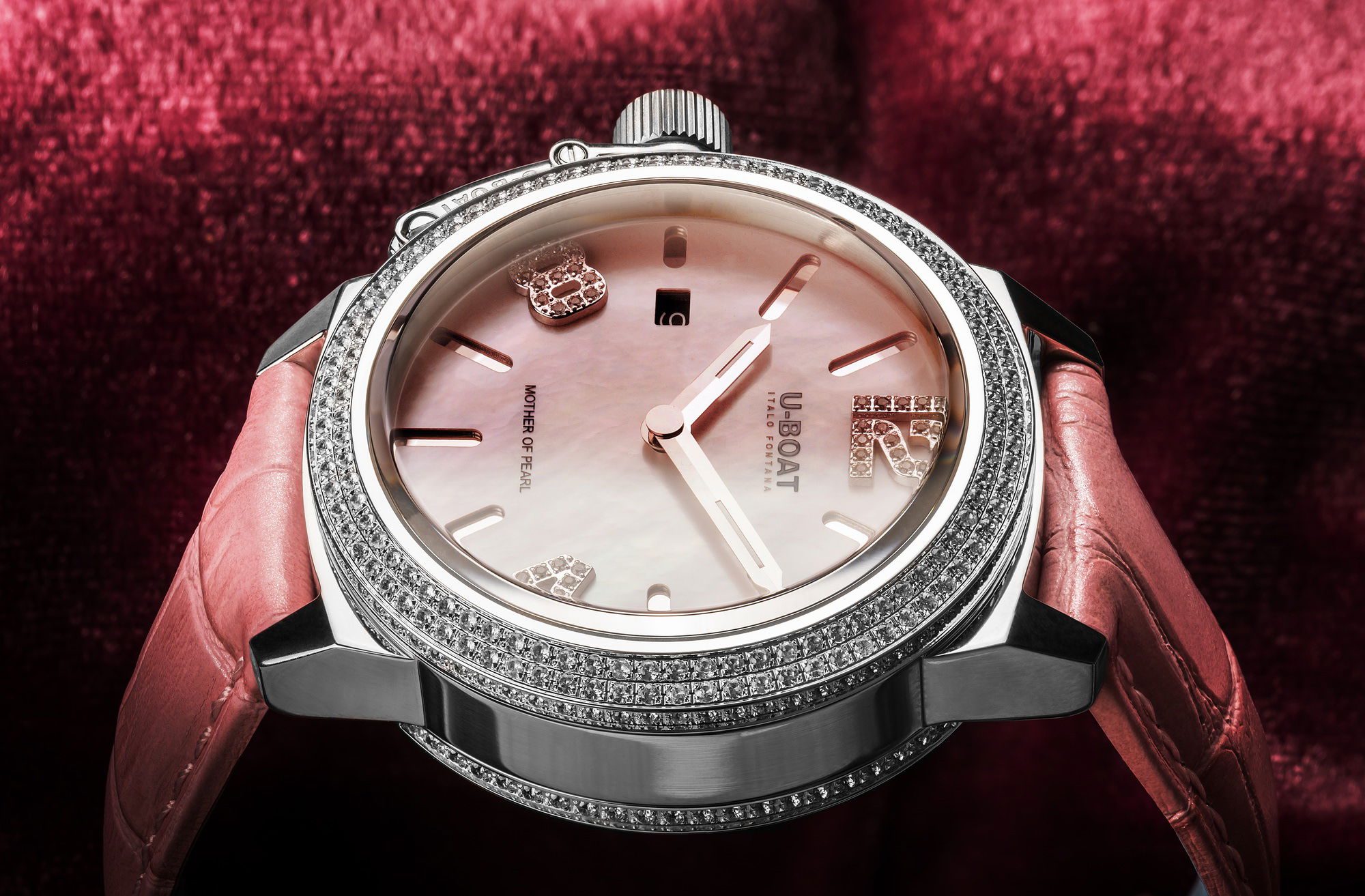 IMG_9085 U-Boat Classico 38 Pink Mop Precious 8483 Replica 2