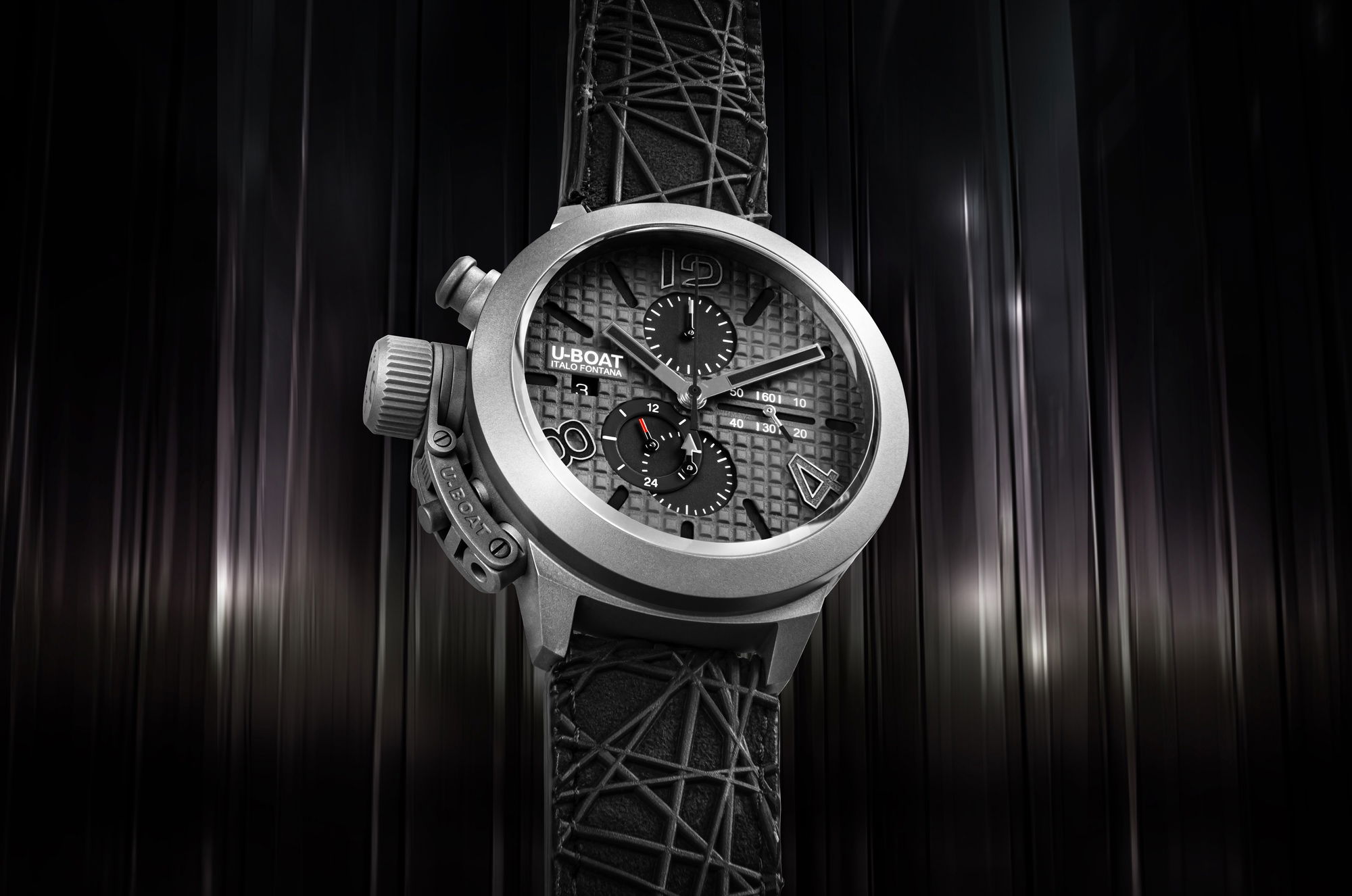 U-Boat Classico 45 Titanium Tungsten Gray 3002 Replica 2