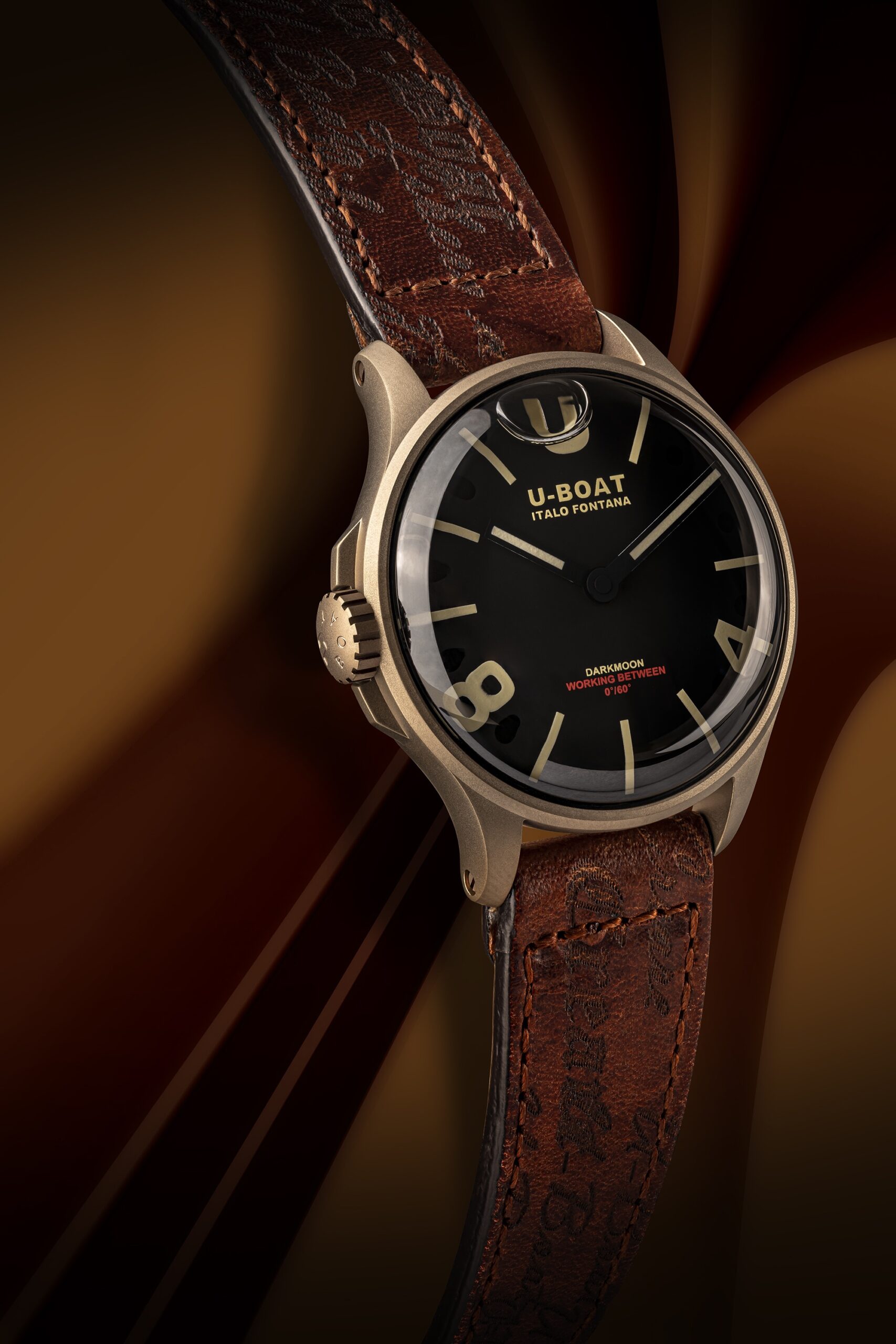 U-Boat Darkmoon 40 BK IP Bronze 9304 Replica 2