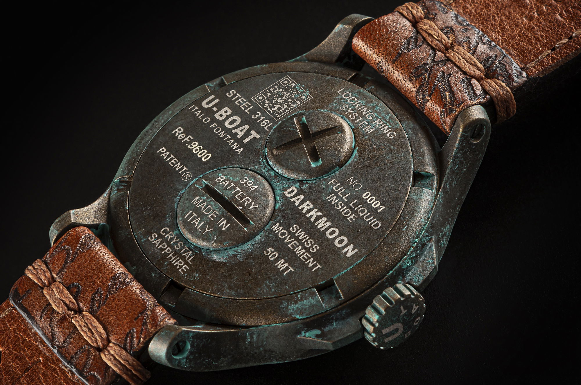 U-Boat Darkmoon 44 Unico 9600 Replica 2