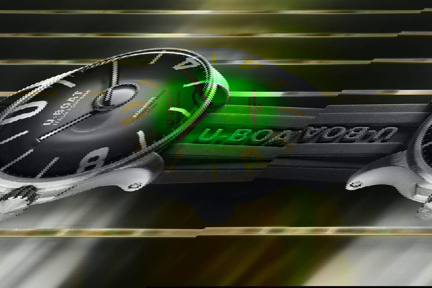 IMG_9085 U-Boat Darkmoon 44 Green SS Soleil 8702/B Replica 2