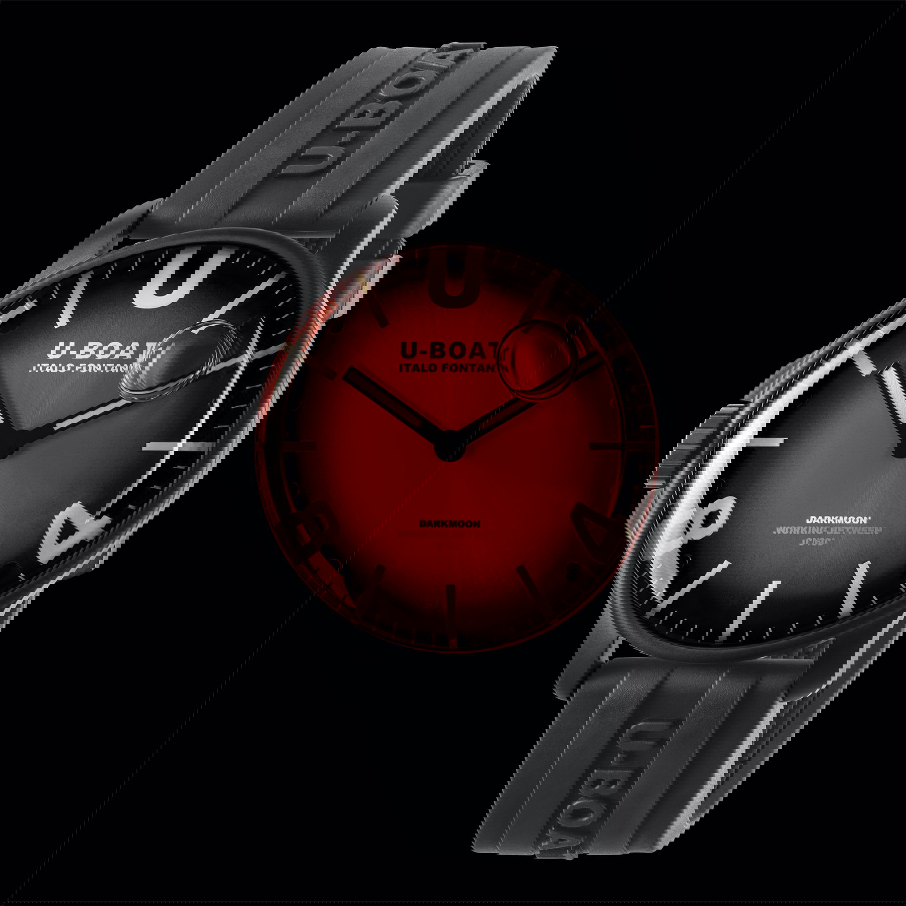 IMG_9085 U-Boat Darkmoon 44 Red IPB Soleil 8697/B Replica 2