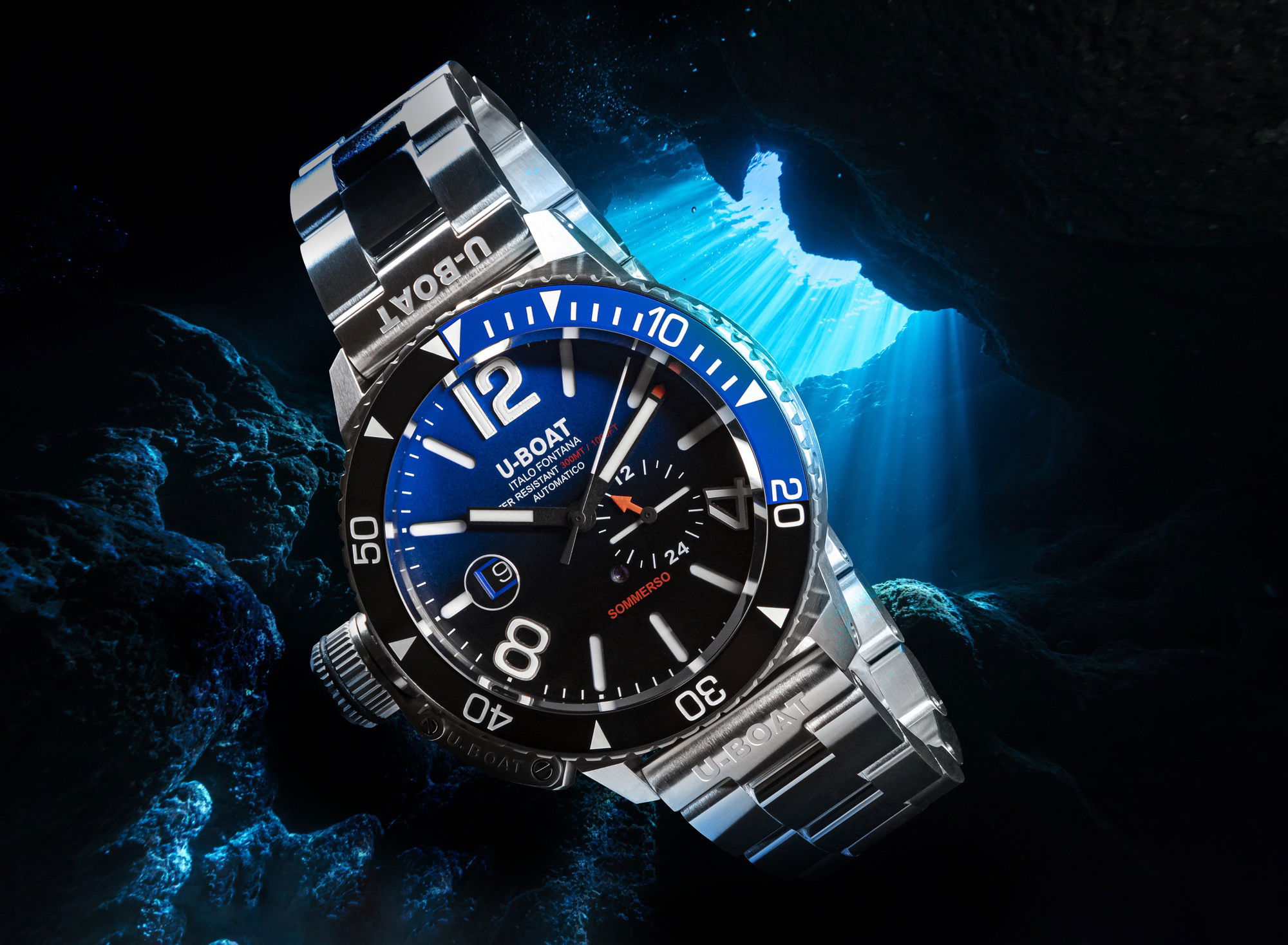 IMG_9085 U-Boat Somerso Ceramic Blue/MT 9519/MT Replica 2