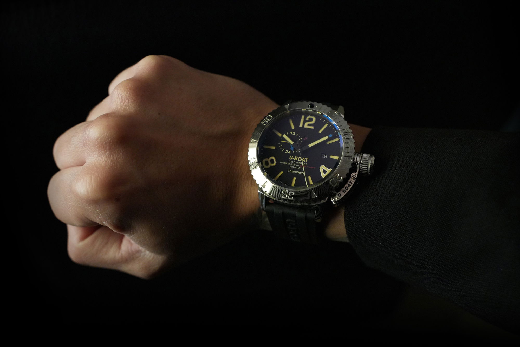 IMG_9085 U-Boat Sommerso 46 Damascus Right Edition 9988 Replica 2