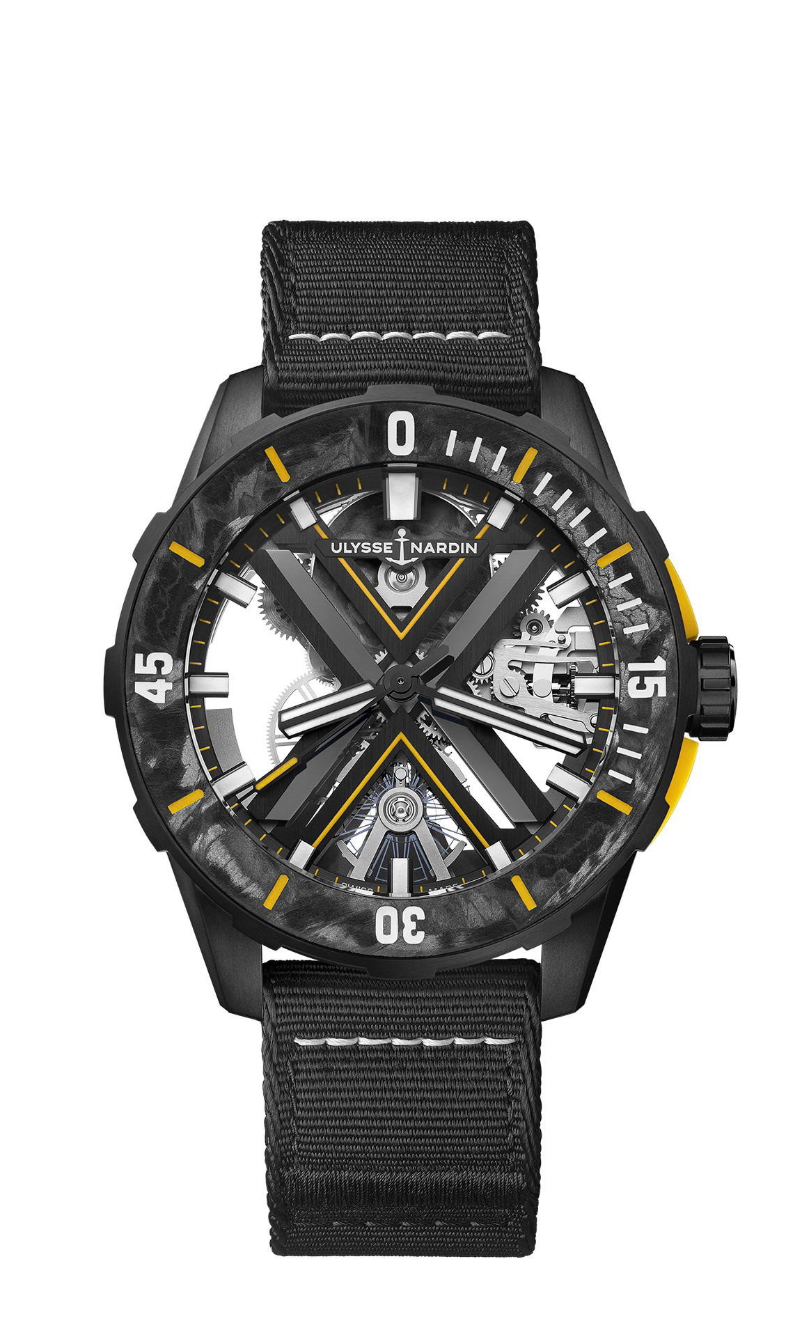 IMG_9085 Ulysse Nardin Diver X Skeleton Black 3723-170LE-2A-BLACK/3B Replica 2