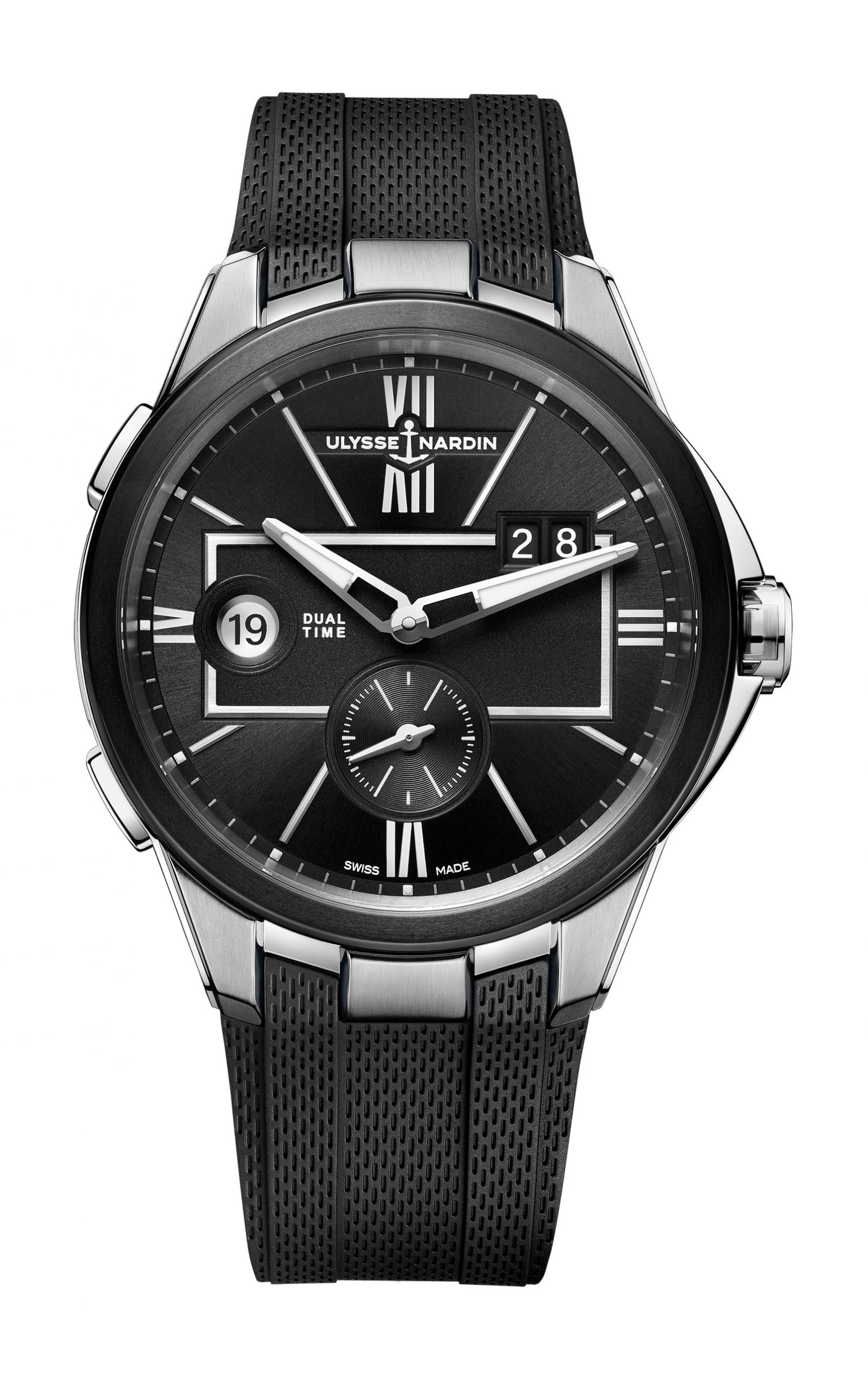 Ulysse Nardin Executive Dual Time Black 243-20-3/42 Replica 2