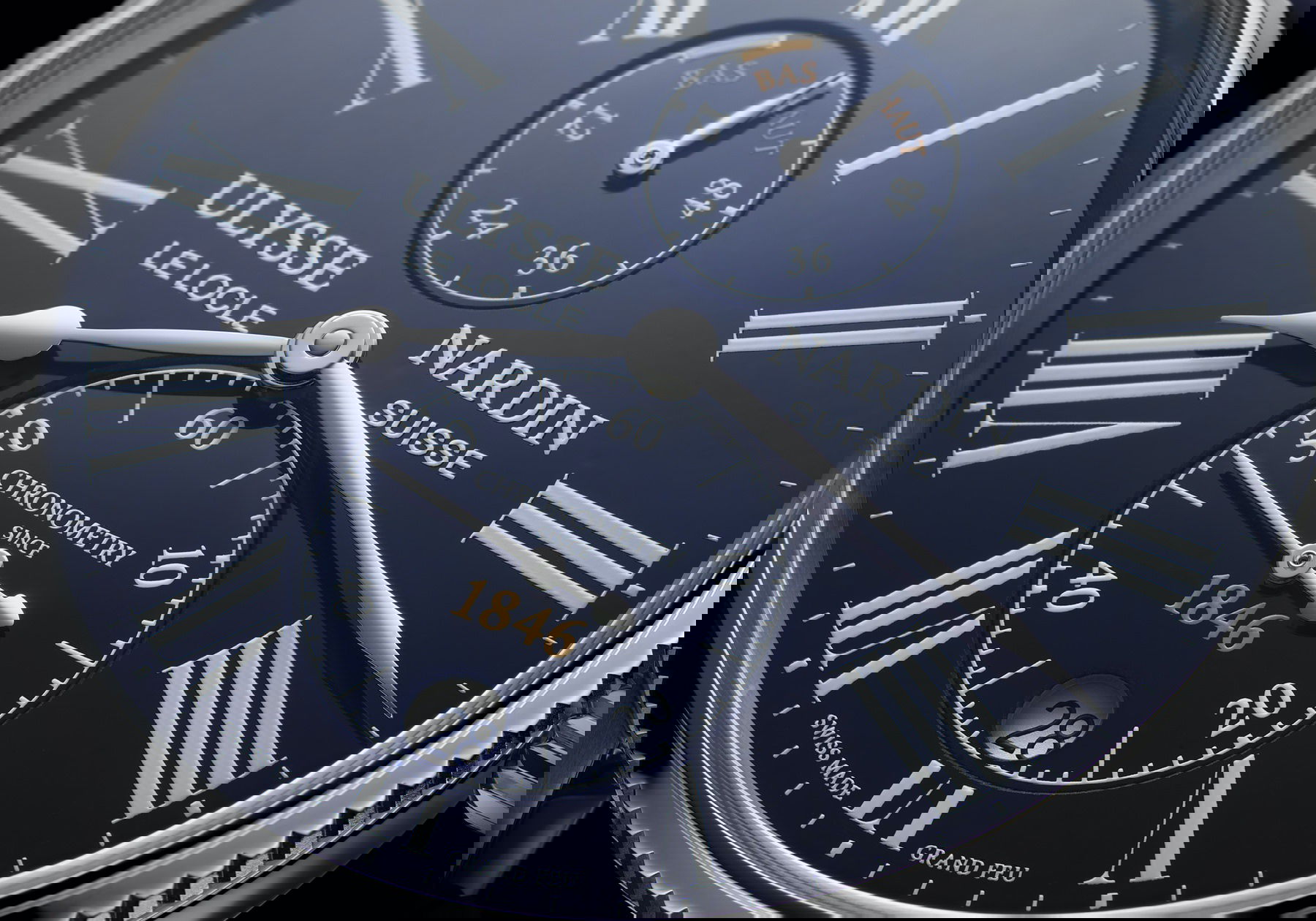 IMG_9085 Ulysse Nardin Marine Torpilleur Blue Enamel 1183-310LE-3AE-175/1A Replica 2