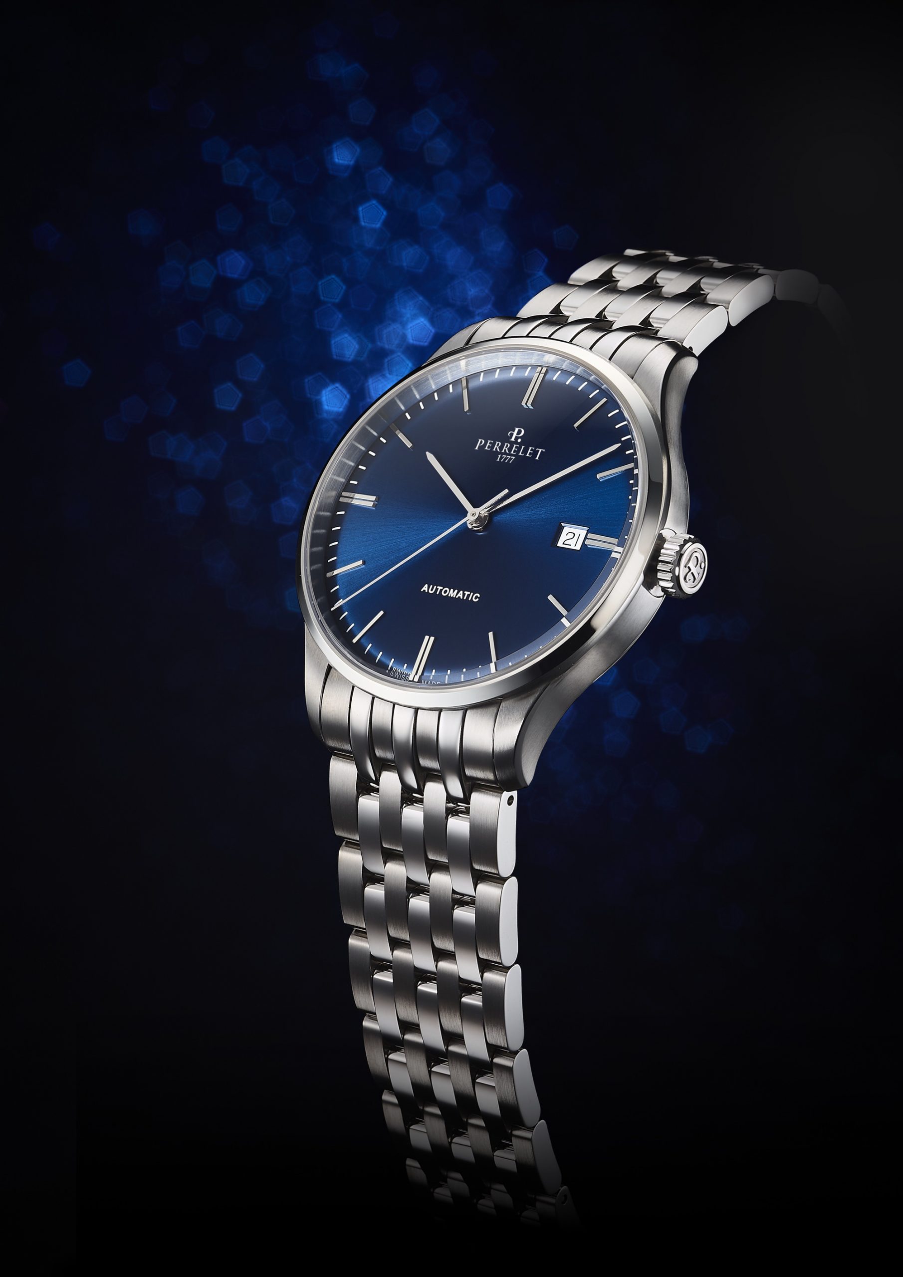 IMG_9085 Perrelet Weekend 3 Hands Blue A1300/8 Replica 2