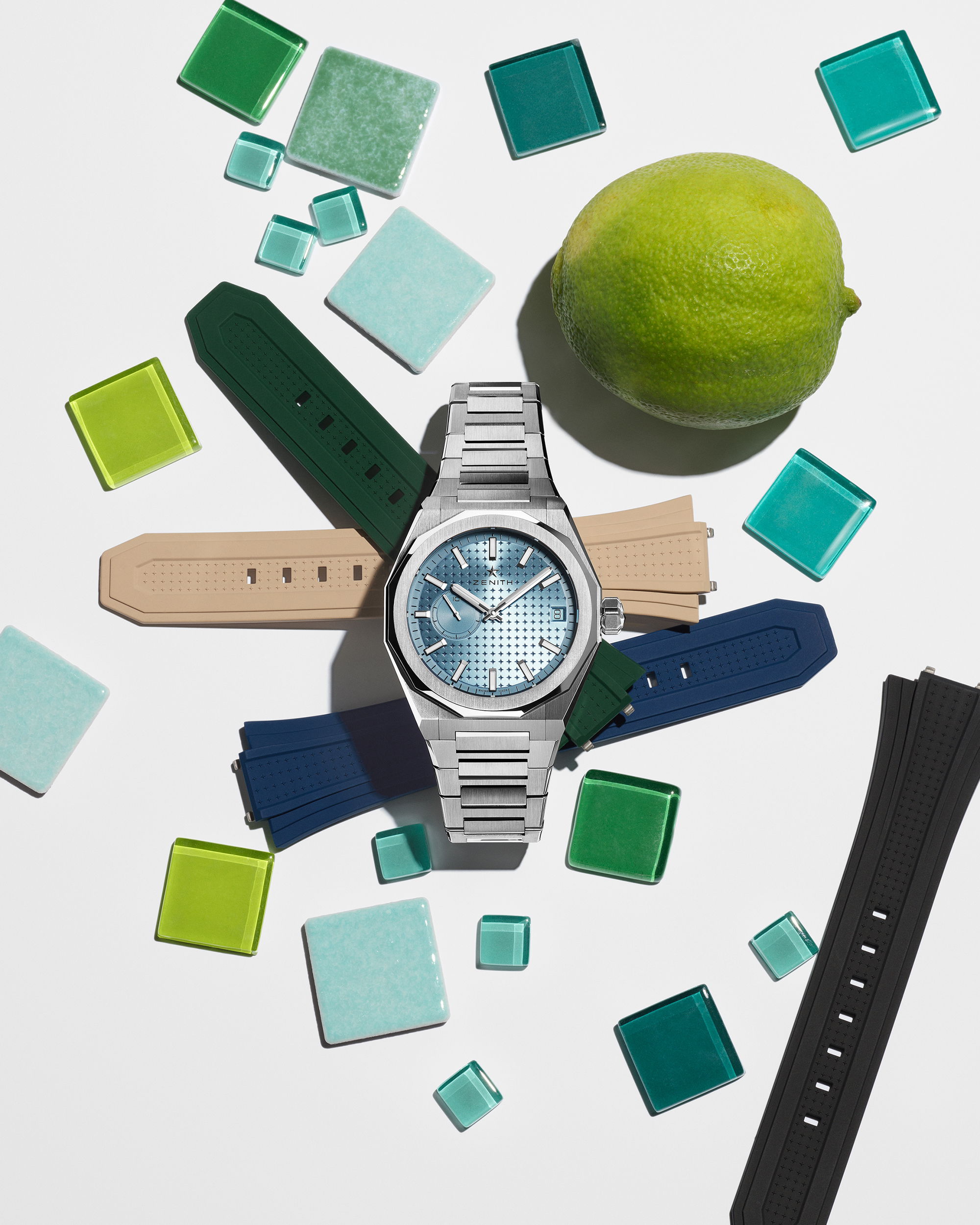 Zenith Defy Skyline Ice Blue Boutique Edition 03.9300.3620/15.I001 Replica 2