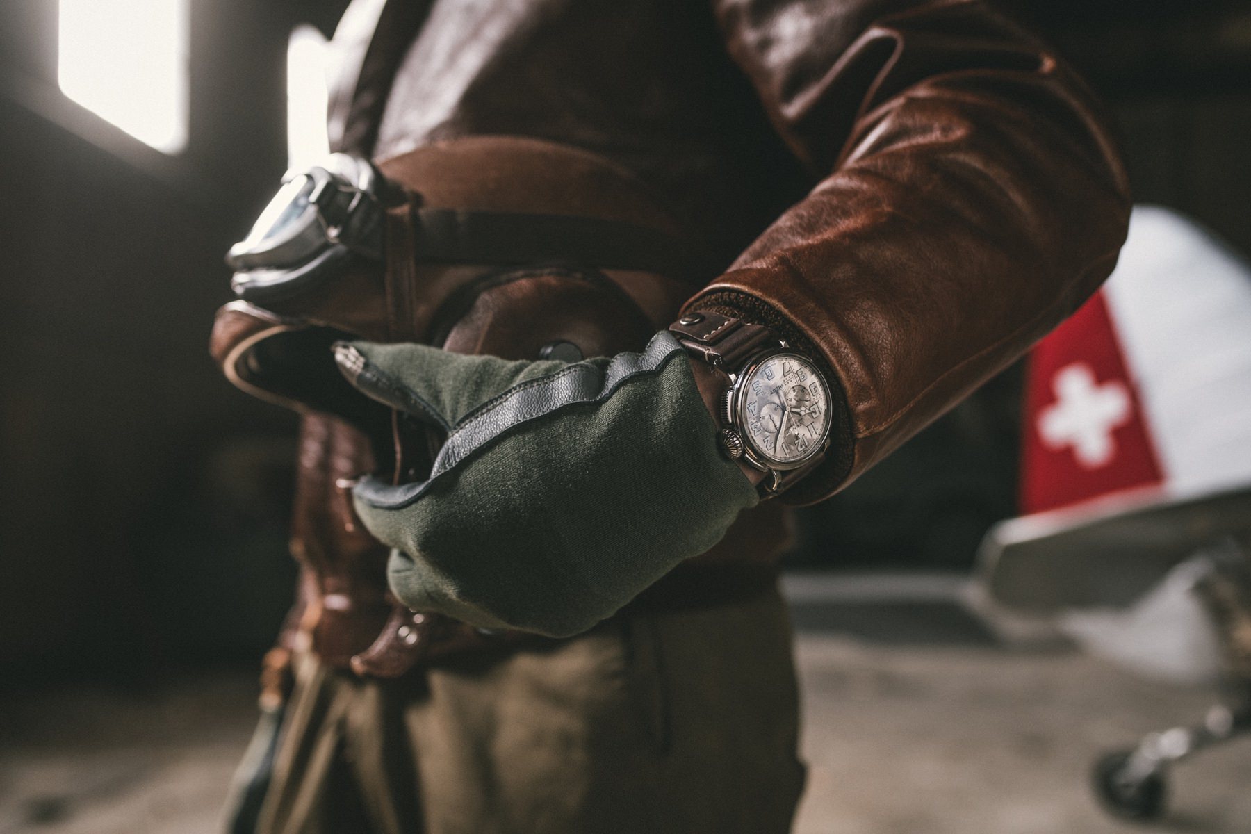 Zenith Pilot Type 20 Chronograph Silver 05.2430.4069/17.I011 Replica 2