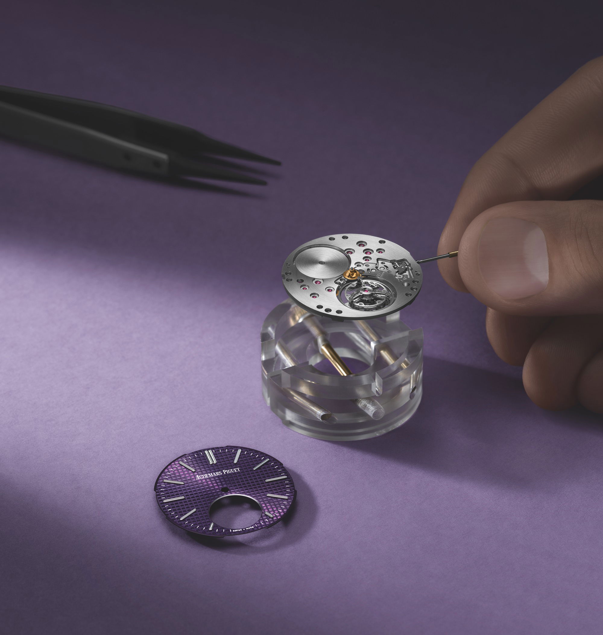 IMG_9081 Audemars Piguet Royal Oak Selfwinding Flying Tourbillon Extra-Thin (RD#3) “50th Anniversary” 26660ST.OO.1356ST.02 Replica 8