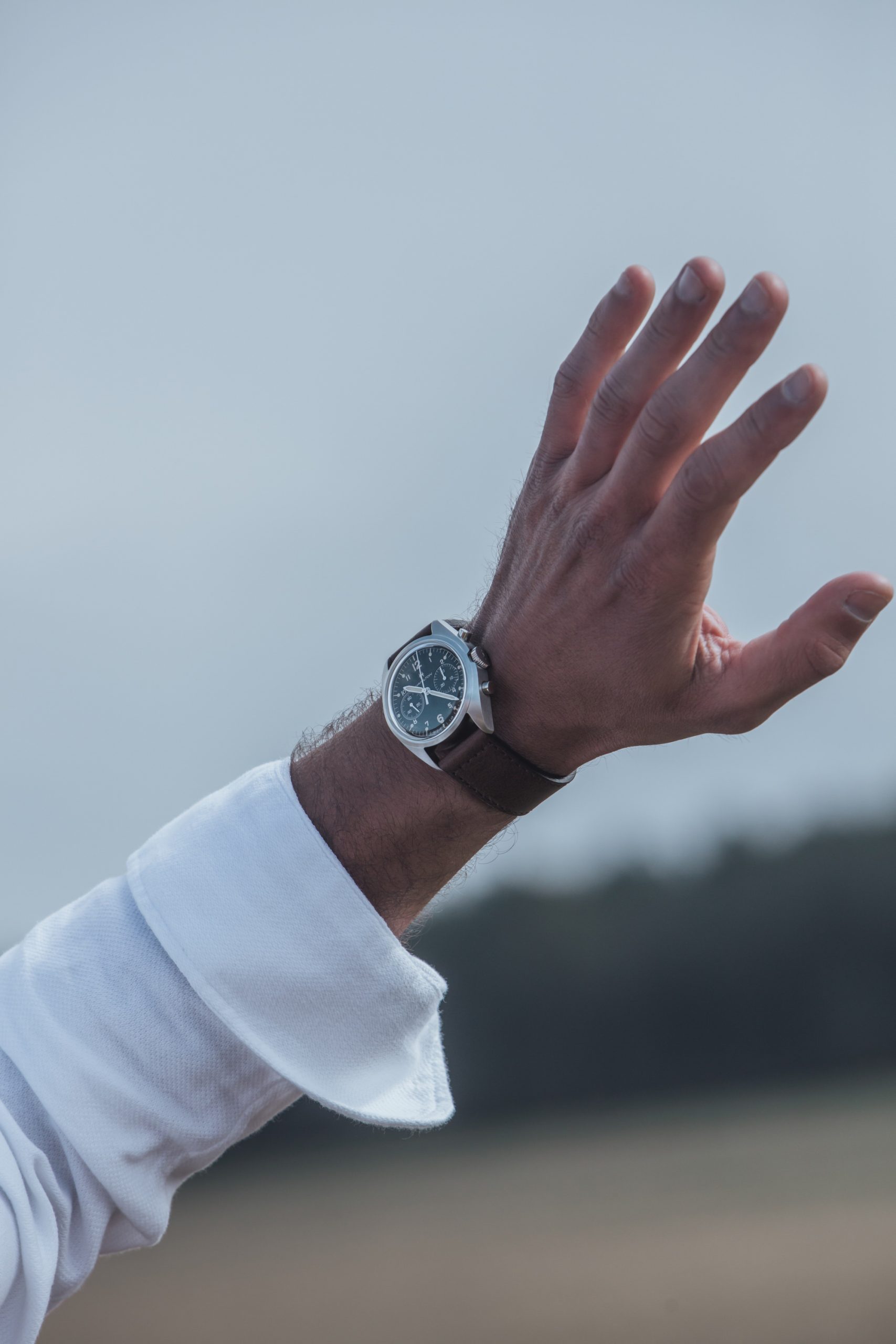 Hamilton Khaki Pilot Pioneer Mechanical Chronograph H76409530 Replica 8