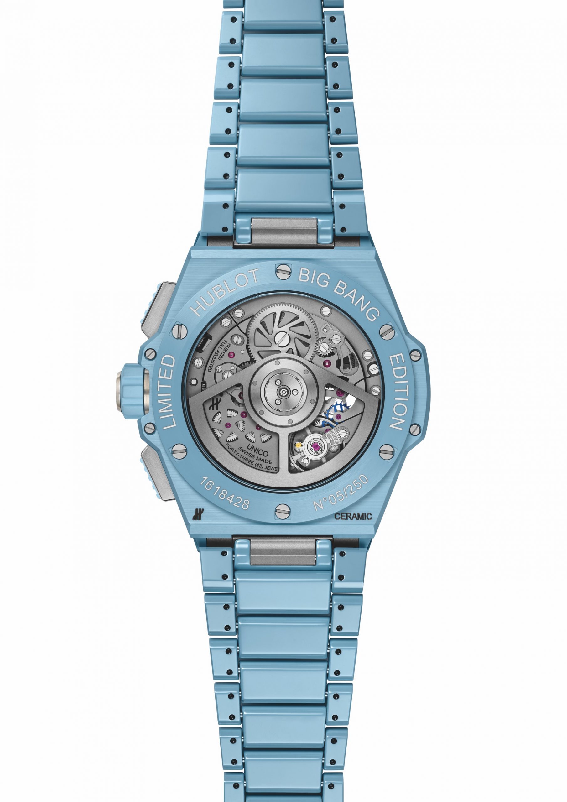 IMG_9081 Hublot Big Bang Integral Sky Blue Ceramic 451.EX.5129.EX Replica 8