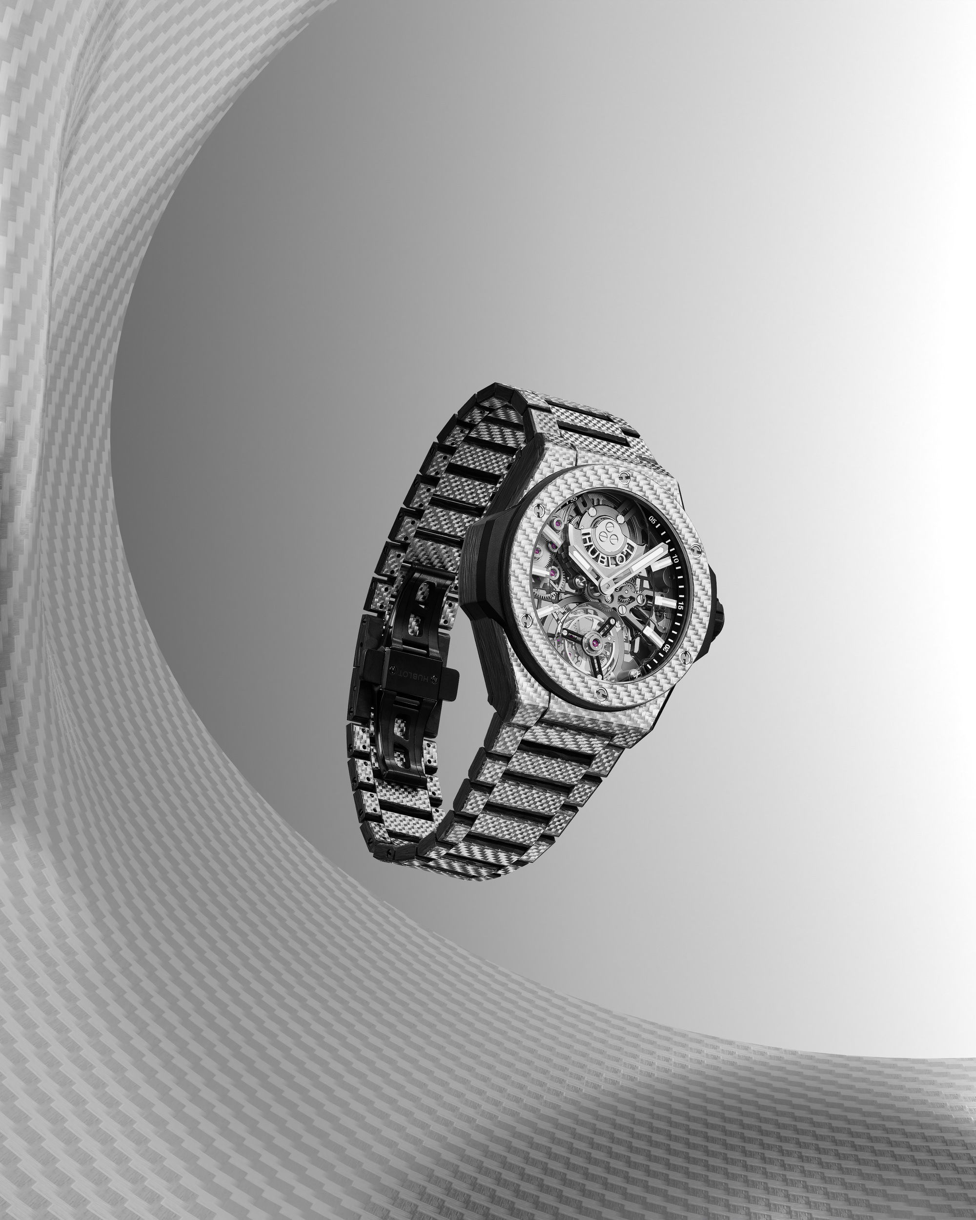 IMG_9081 Hublot Big Bang Integrated Tourbillon Full Carbon 455.YS.0170.YS Replica 8