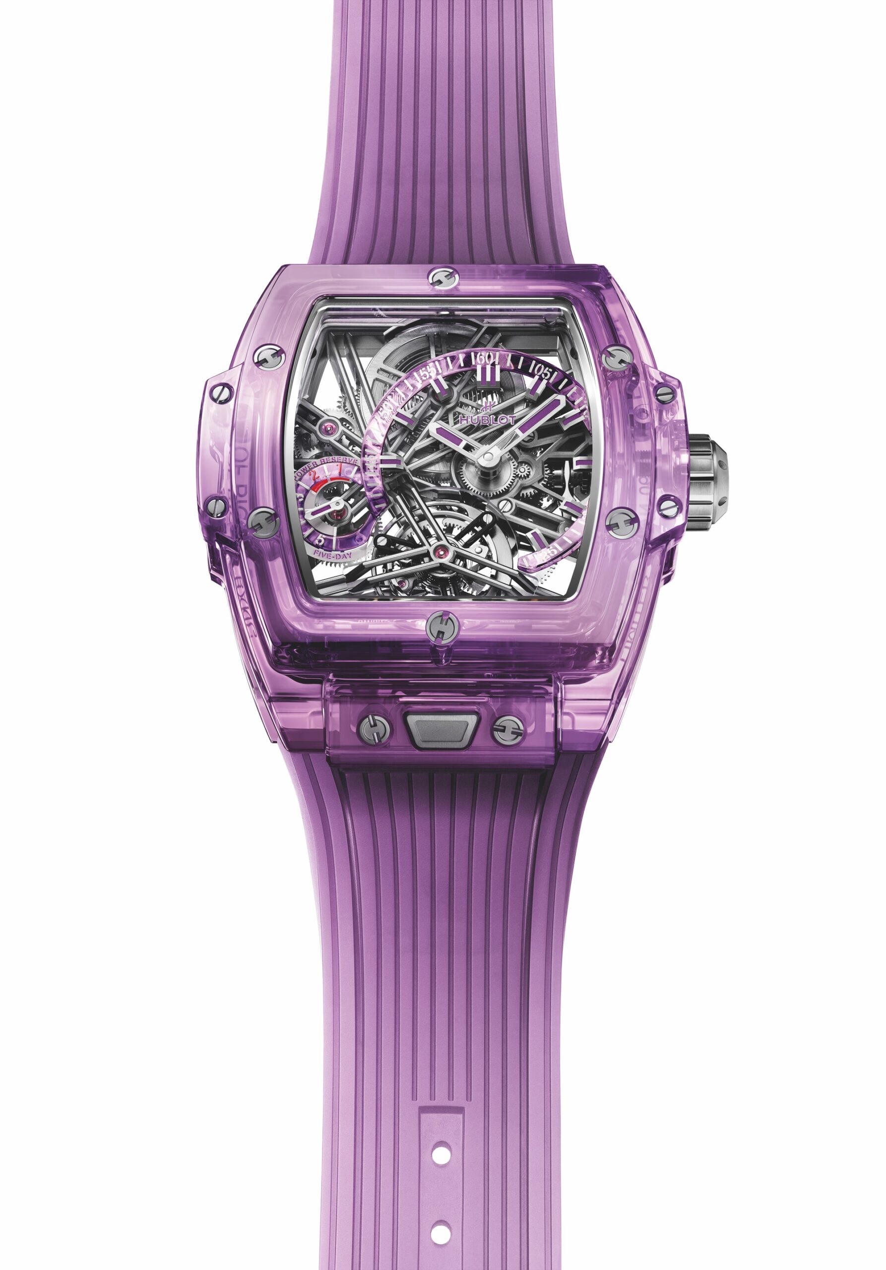 IMG_9081 Hublot Spirit of Big Bang 5-Day Power Reserve Purple Sapphire 645.JM.0120.RT Replica 8