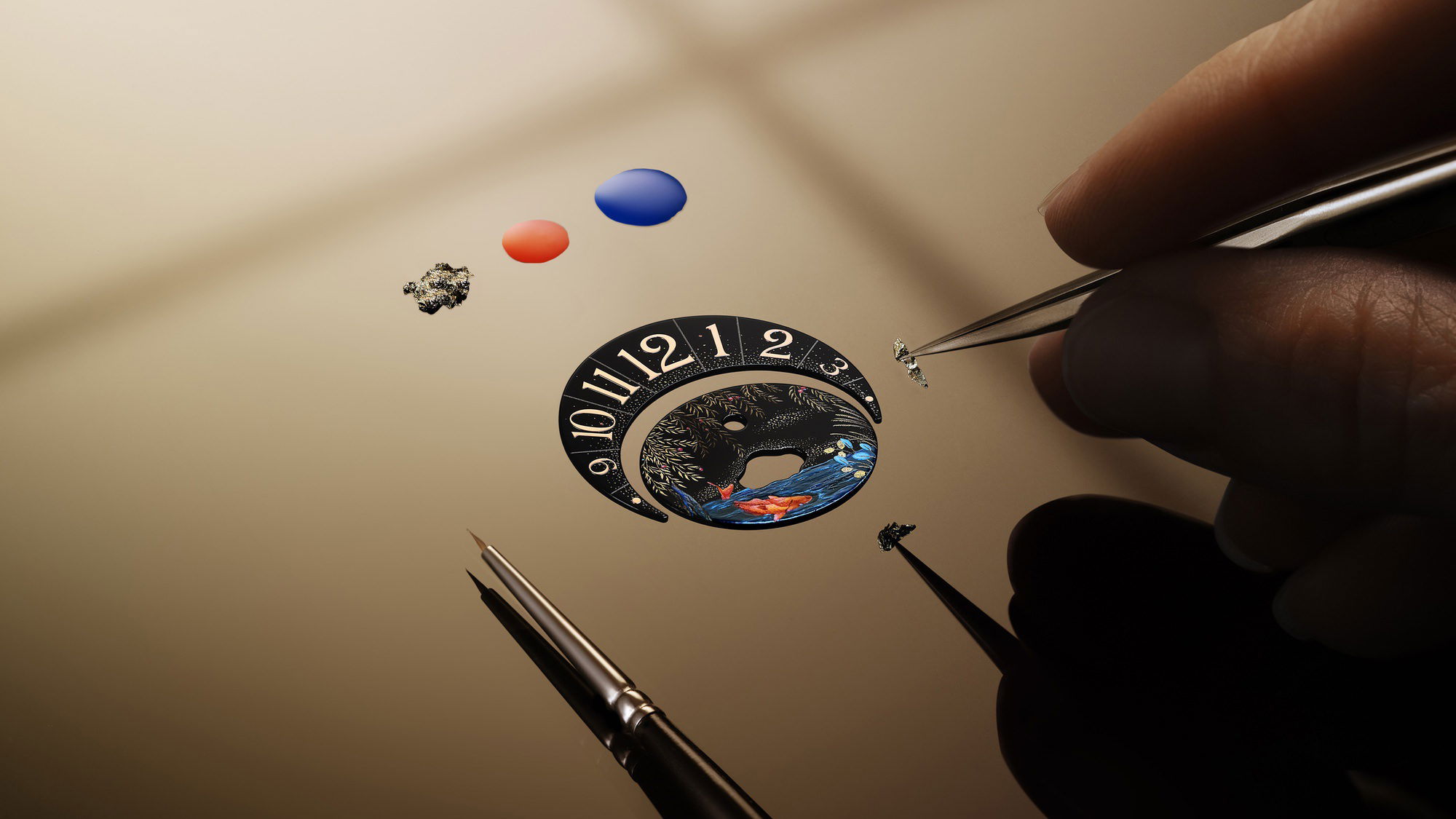 IMG_9081 Jaeger-LeCoultre Rendez-Vous Sonatina Peaceful Nature Crane Q35924J1 Replica 8