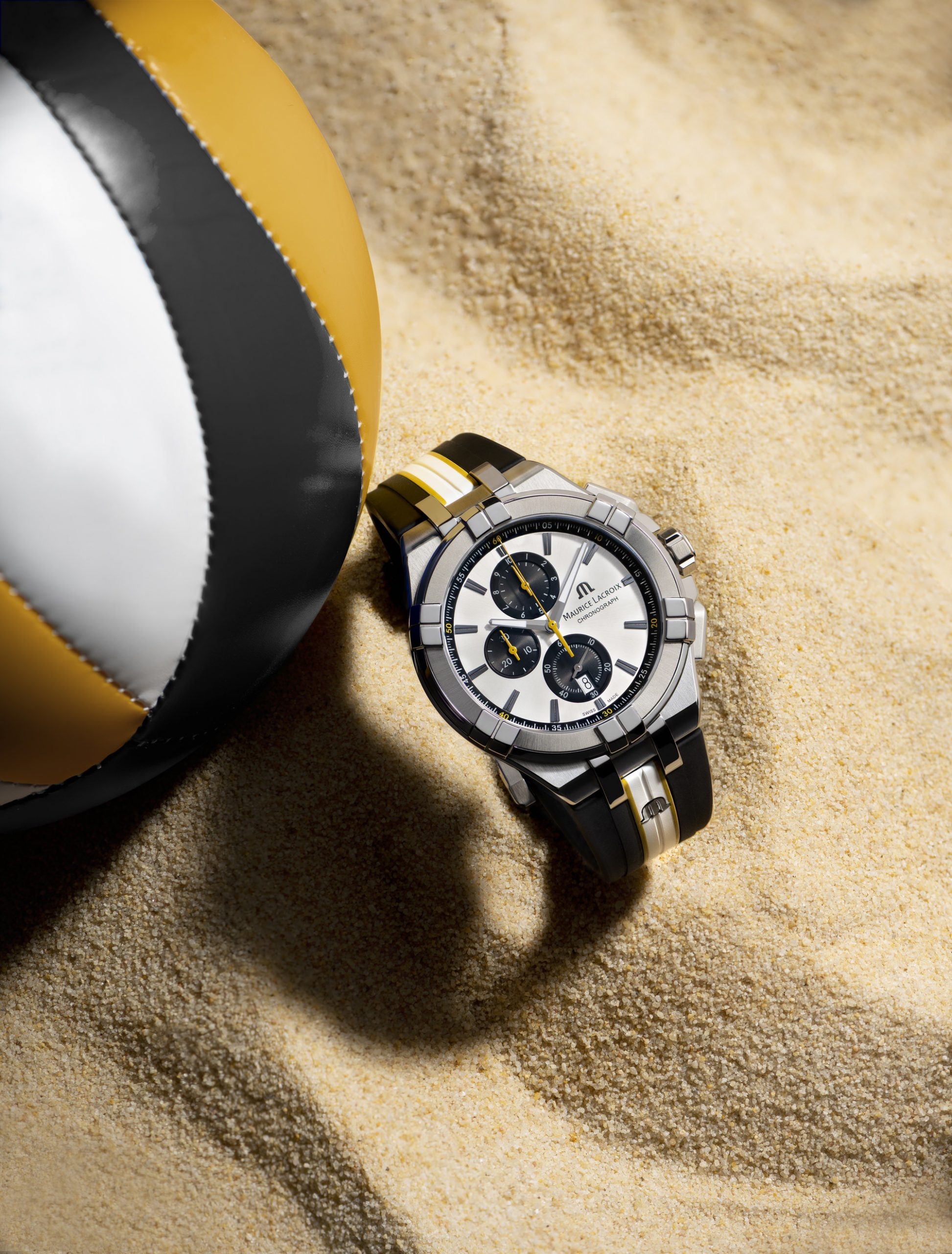 Maurice Lacroix Aikon Quartz Chronograph 44 Special Edition KOTC Titanium AI1018-TT030-130-K Replica 8