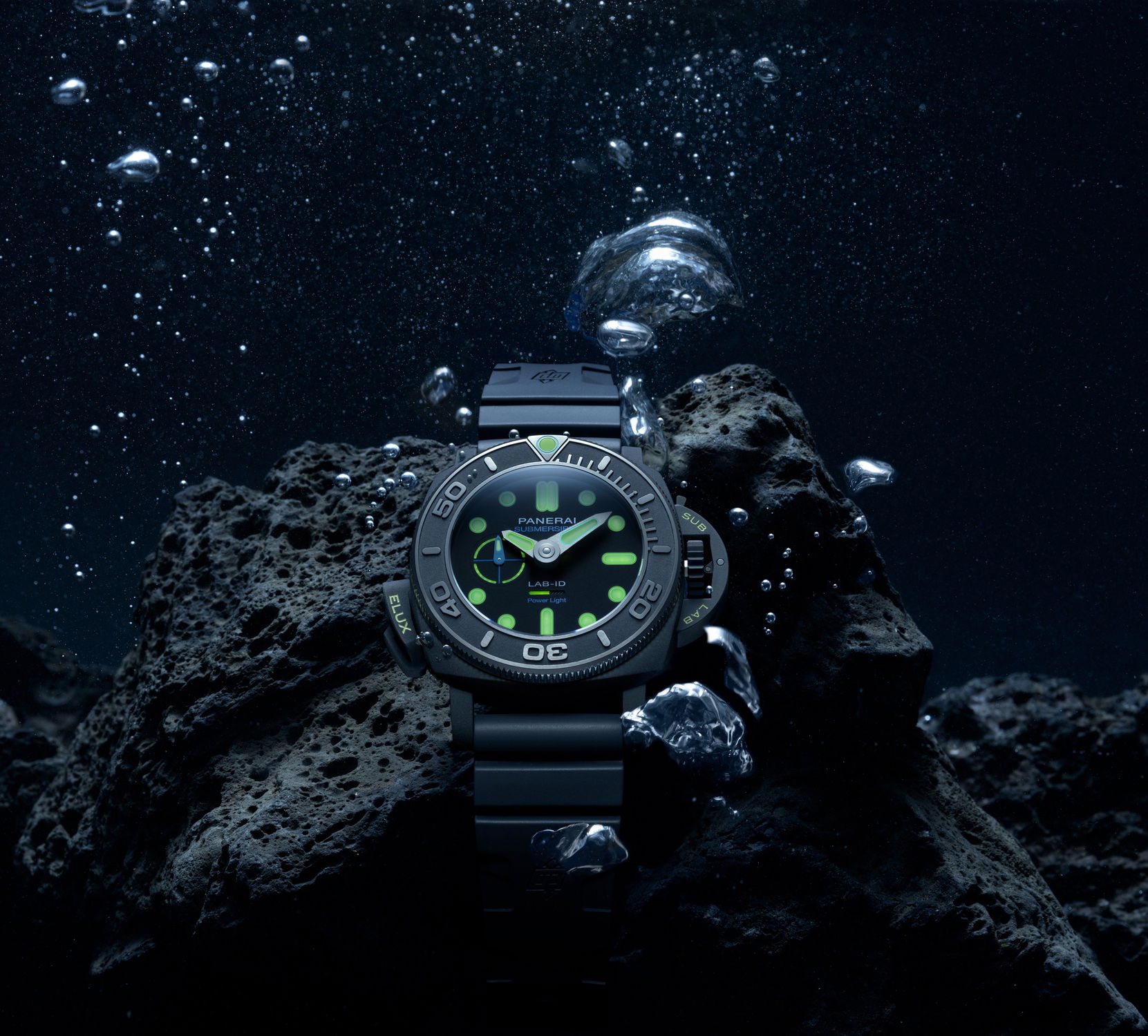 Panerai Submersible Elux LAB-ID PAM01800 Replica 8