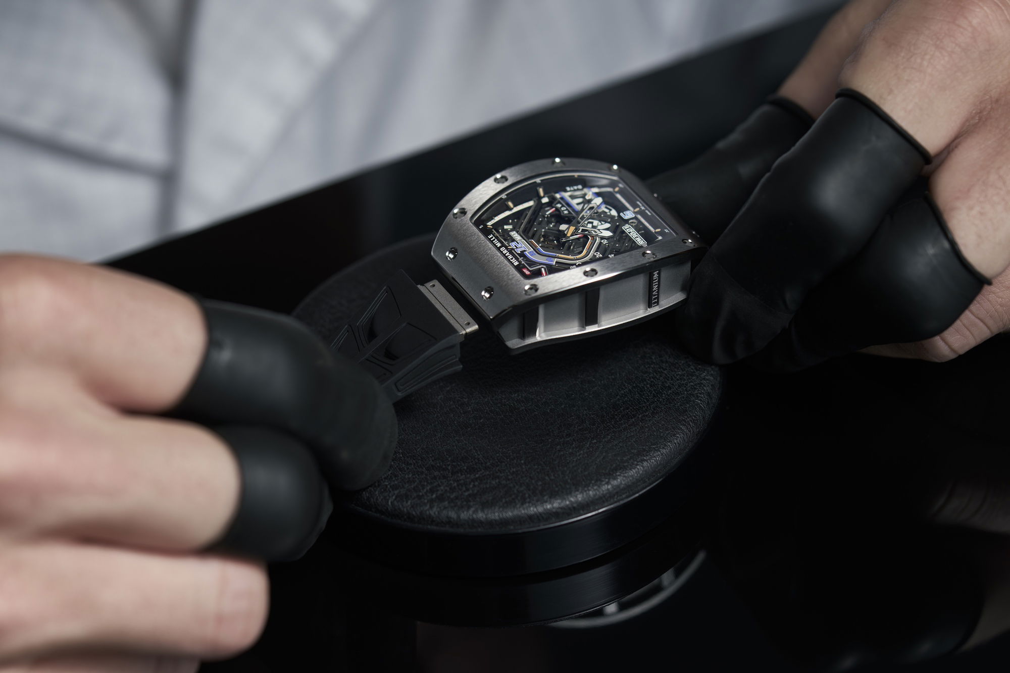 IMG_9081 Richard Mille RM 30-01 Automatic Winding with Declutchable Rotor Titanium rm-30-01 Replica 8