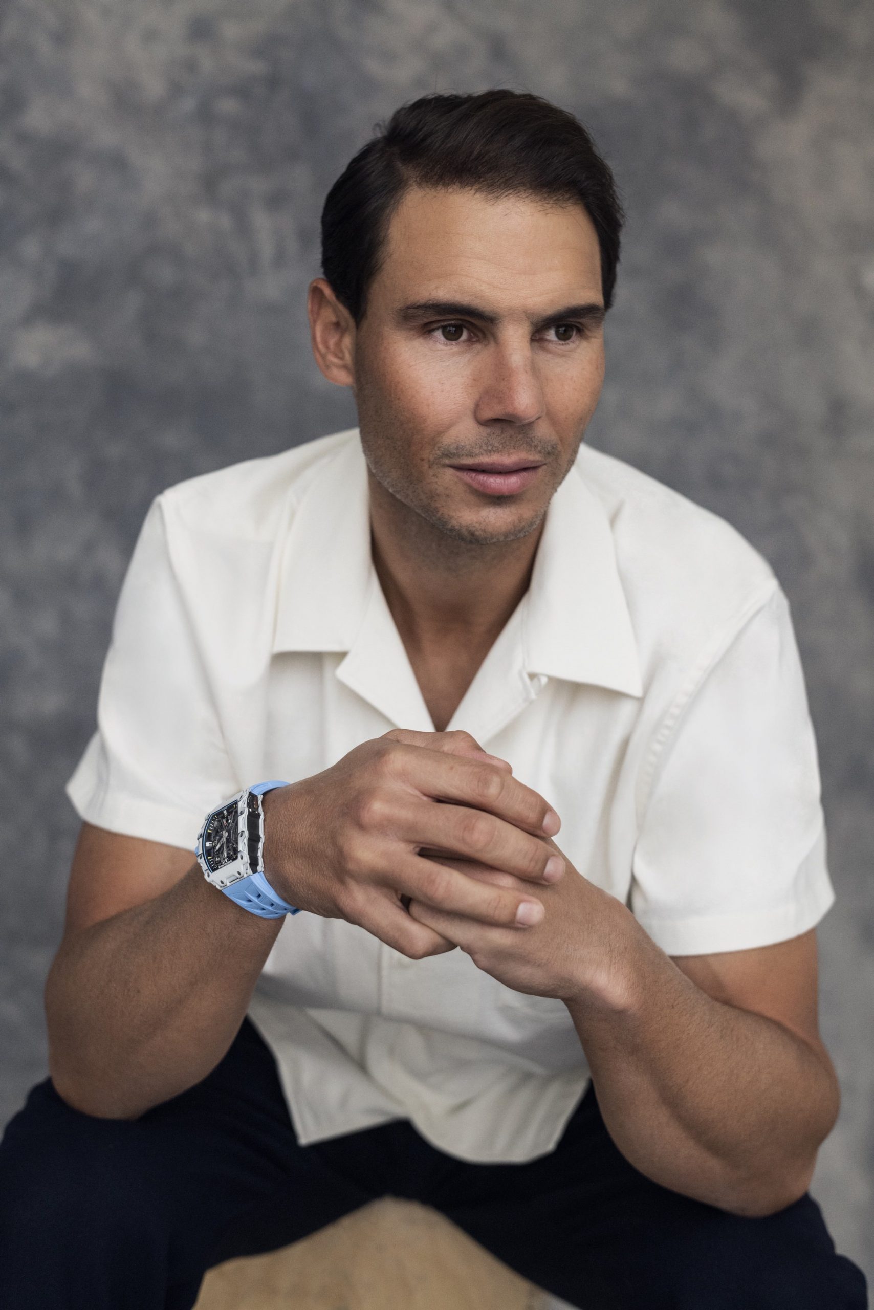 Richard Mille RM 35-03 Automatic Winding Rafael Nadal White Quartz TPT rm-35-03 Replica 8