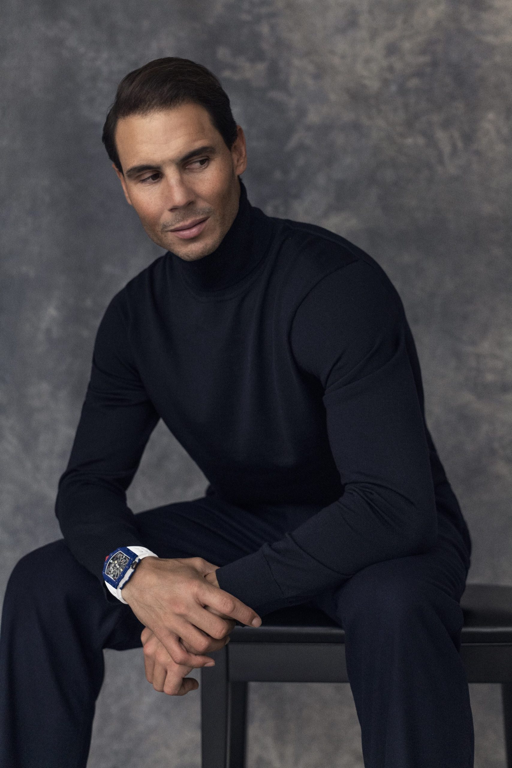 IMG_9081 Richard Mille RM 35-03 Automatic Winding Rafael Nadal Blue Quartz TPT rm-35-03 Replica 8