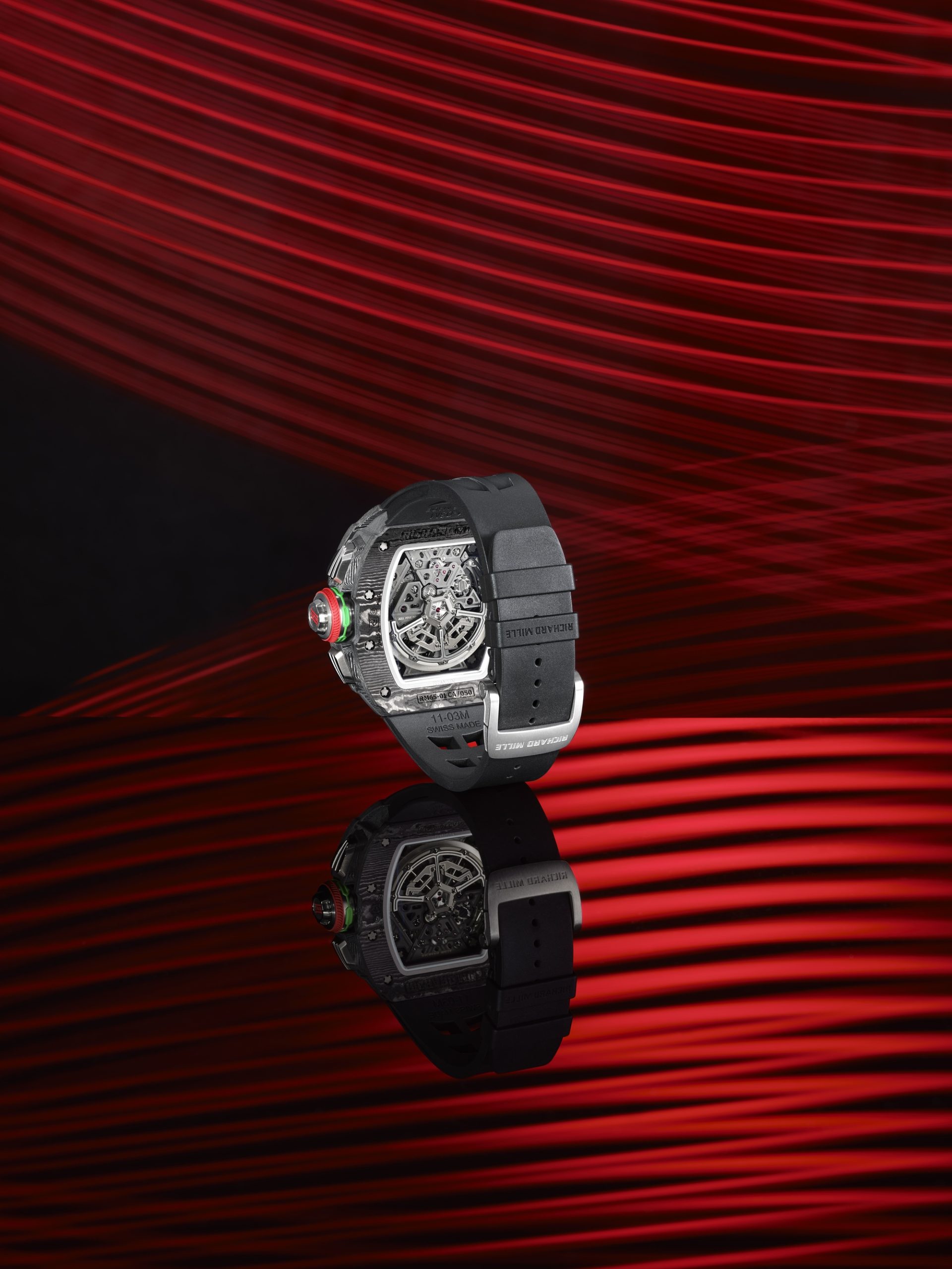 IMG_9081 Richard Mille RM 65-01 Automatic Split-Seconds Chronograph Carbon TPT? rm-65-01 Replica 8