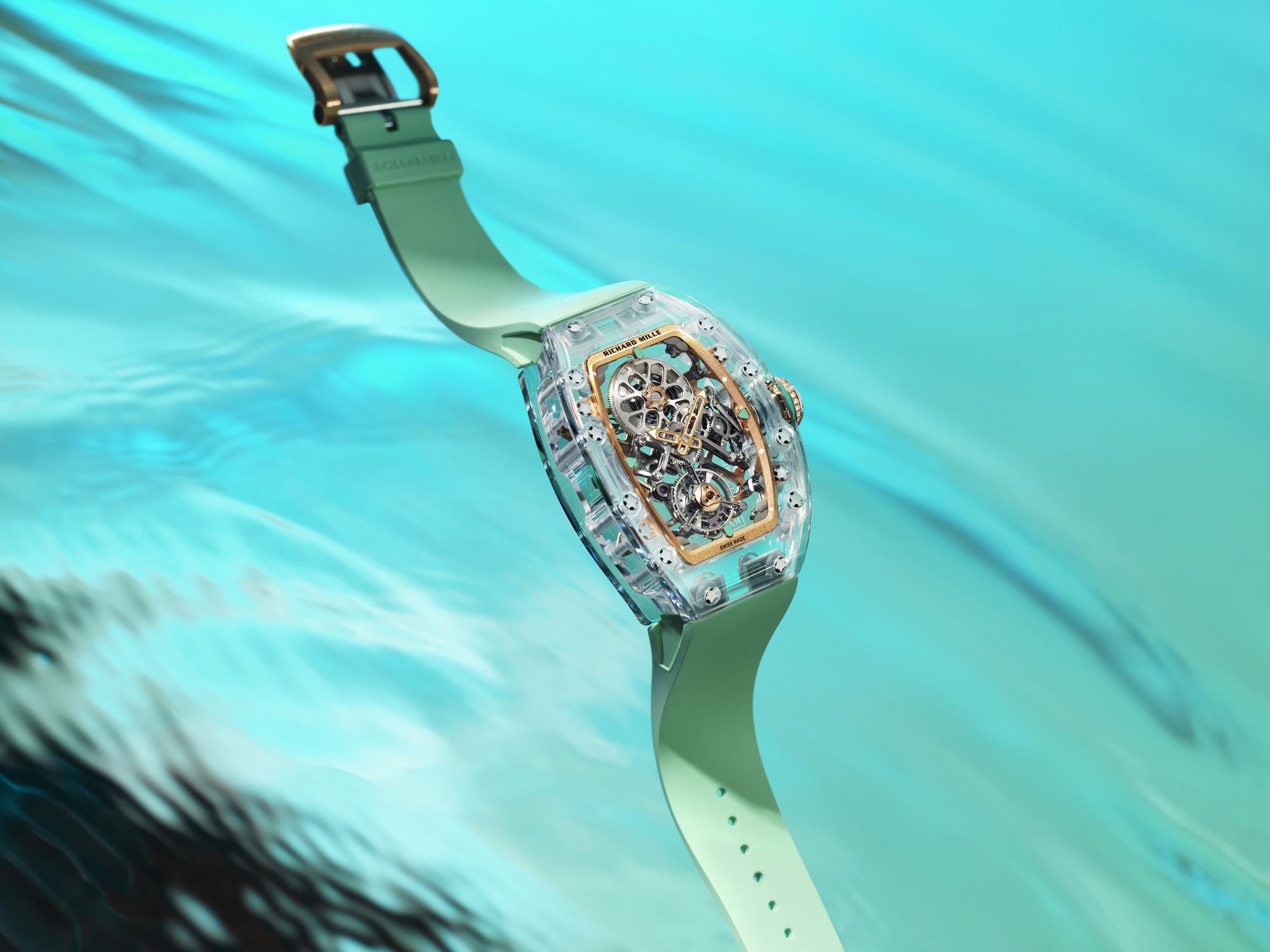 IMG_9081 Richard Mille RM 75-01 Flying Tourbillon Sapphire rm-75-01 Replica 8