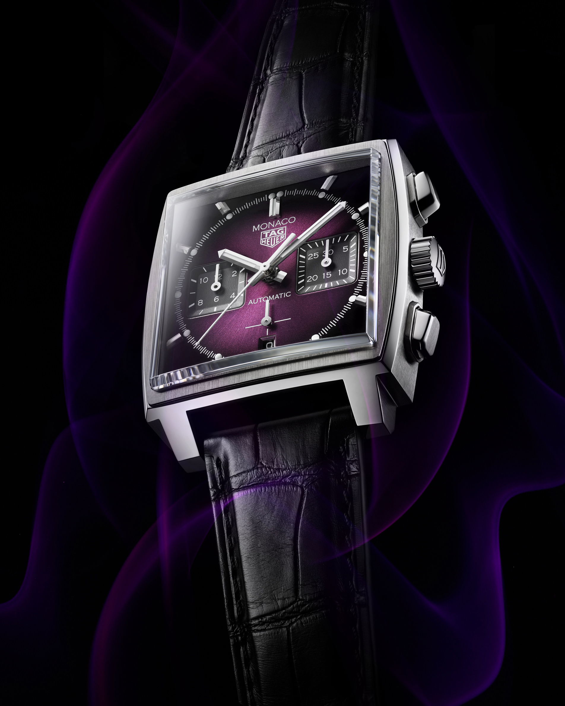 IMG_9081 TAG Heuer Monaco Purple Dial Limited Edition CBL2118.FC6518 Replica 8