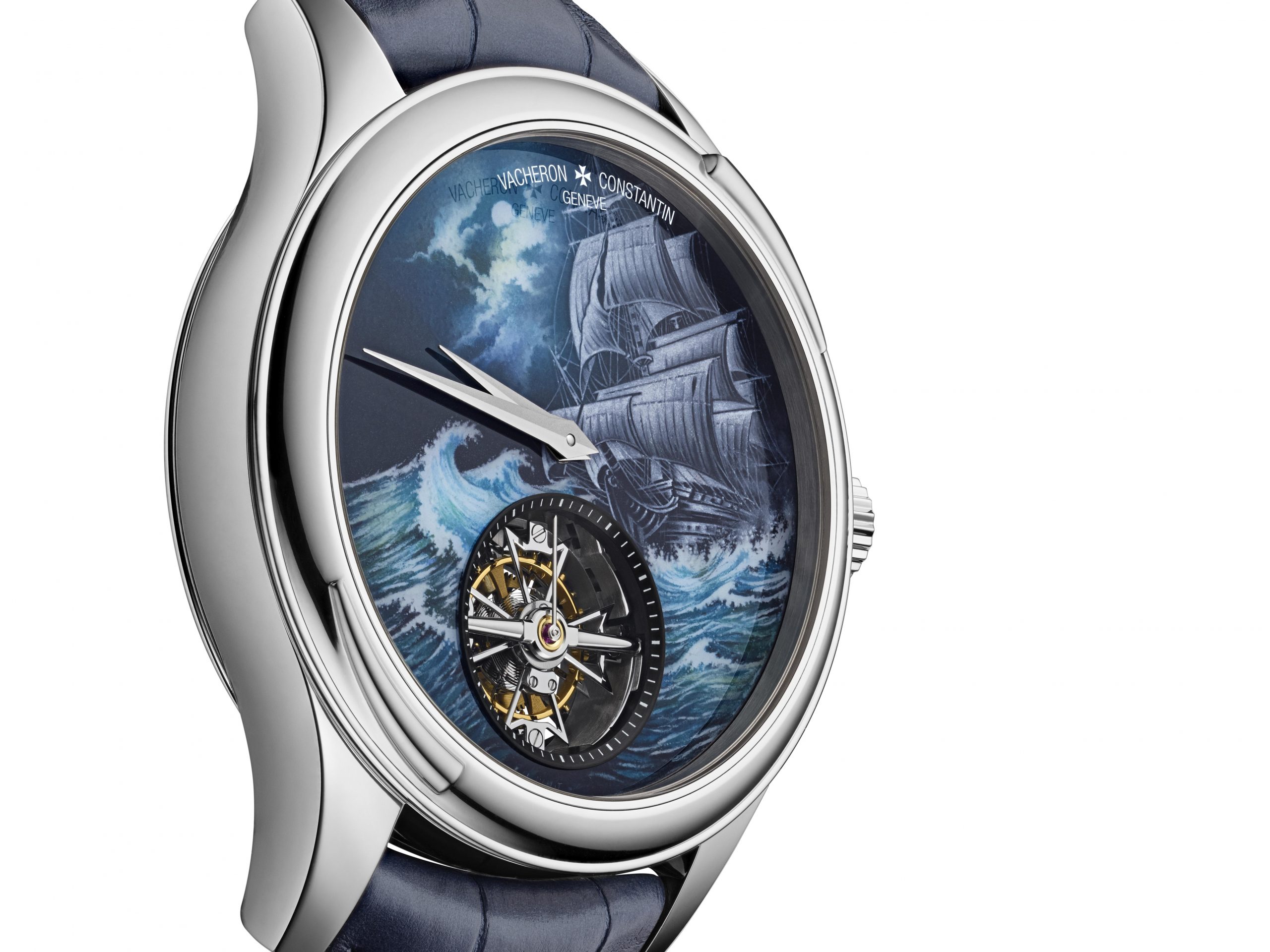 Vacheron Constantin Les Royaumes Aquatiques? Les Cabinotiers Minute Repeater Tourbillon C Flying Dutchman 6540C/000G- 034C Replica 8