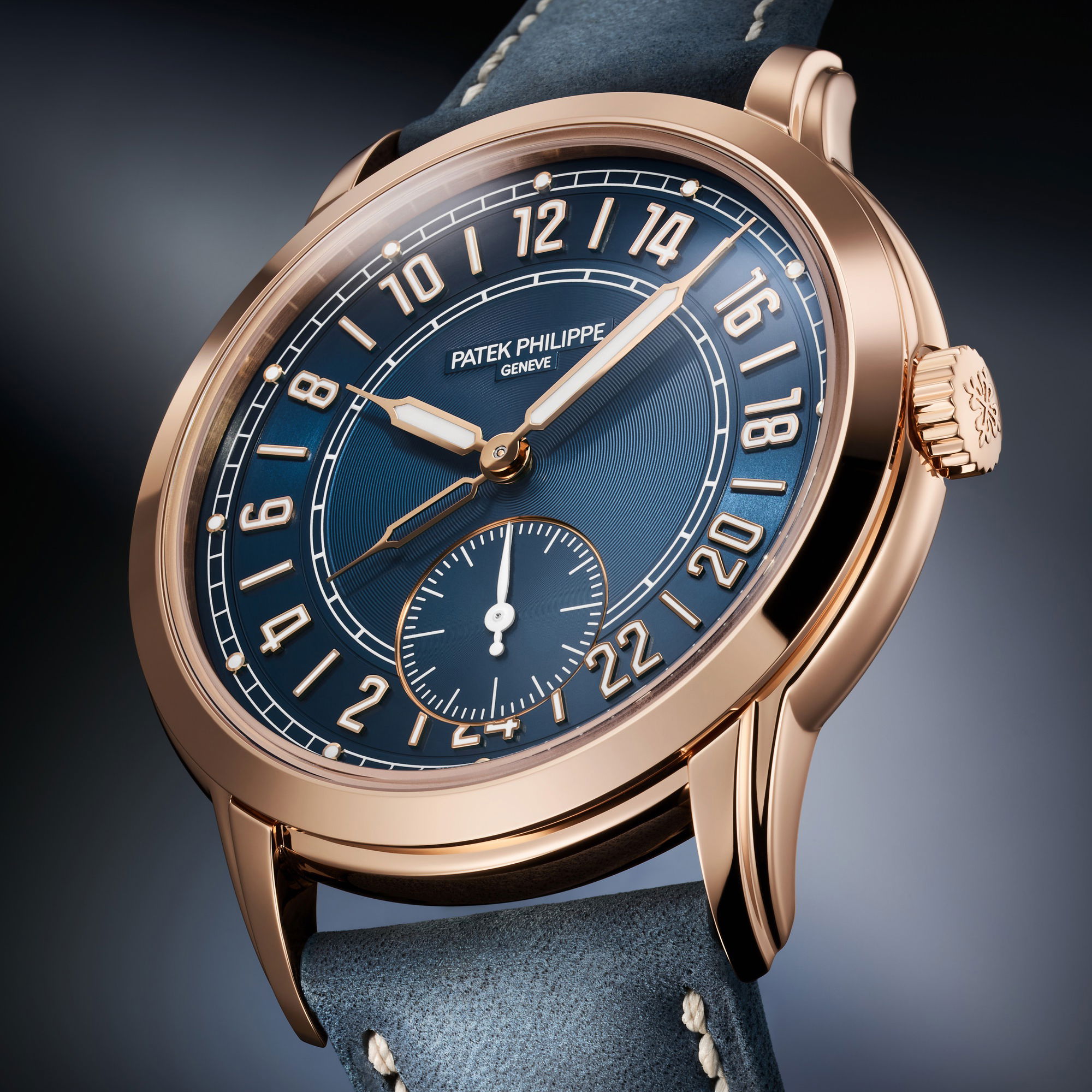 Patek Philippe Calatrava Travel Time 5224R-001 Replica 8