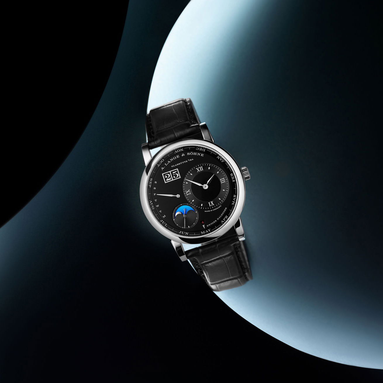 A.Lange & Sohne Lange 1 Perpetual Calendar 345.036E Replica 8