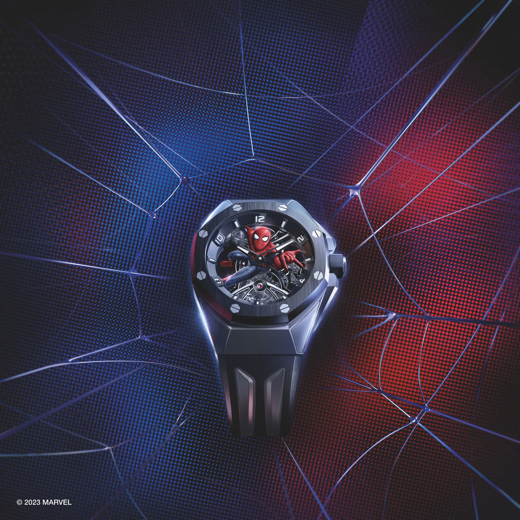 Audemars Piguet Royal Oak Concept Tourbillon Spider-Man 26631IO.OO.D002CA.01 Replica 8