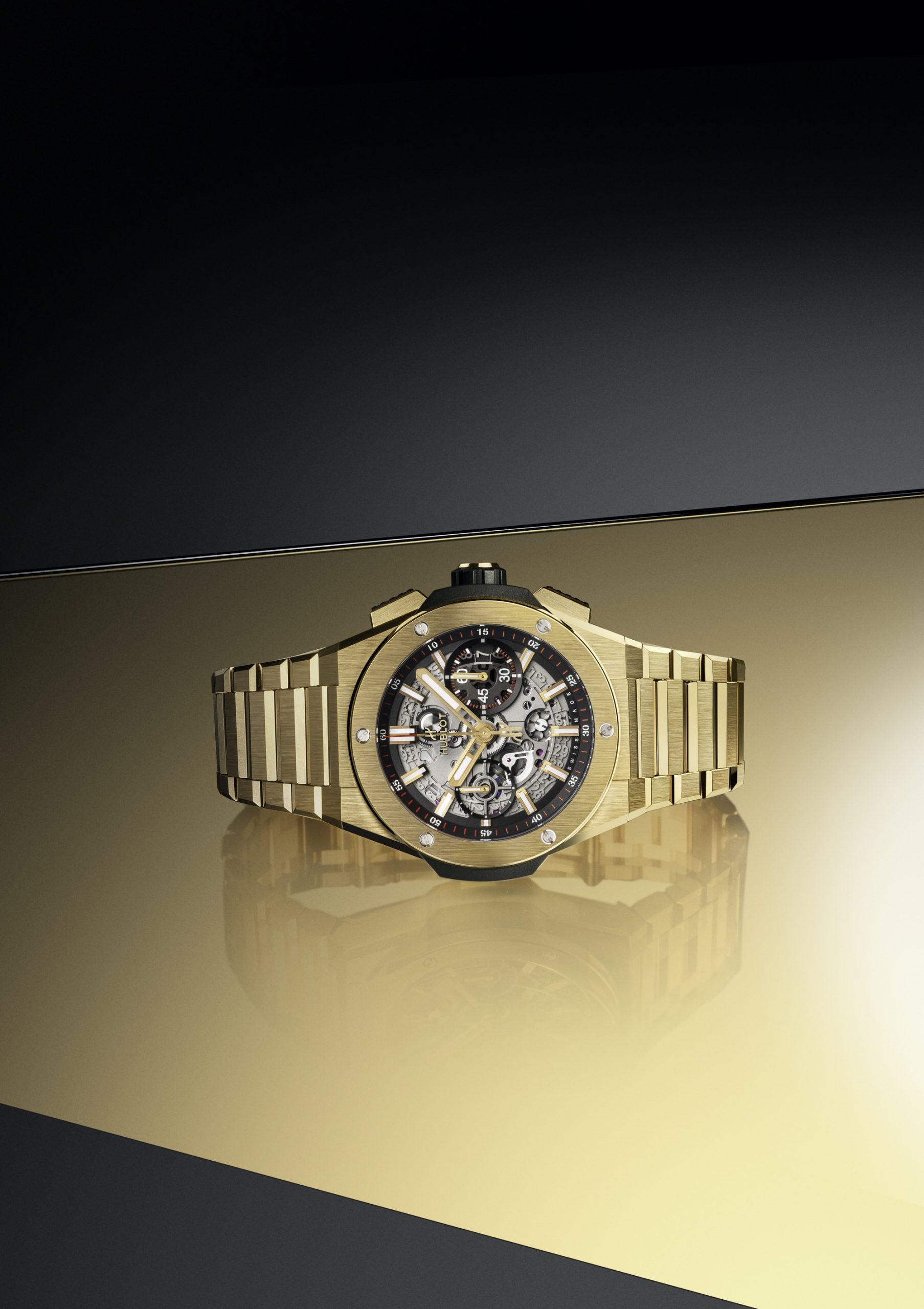 IMG_9081 Hublot Big Bang Integral Yellow Gold 451.VX.1130.VX Replica 8